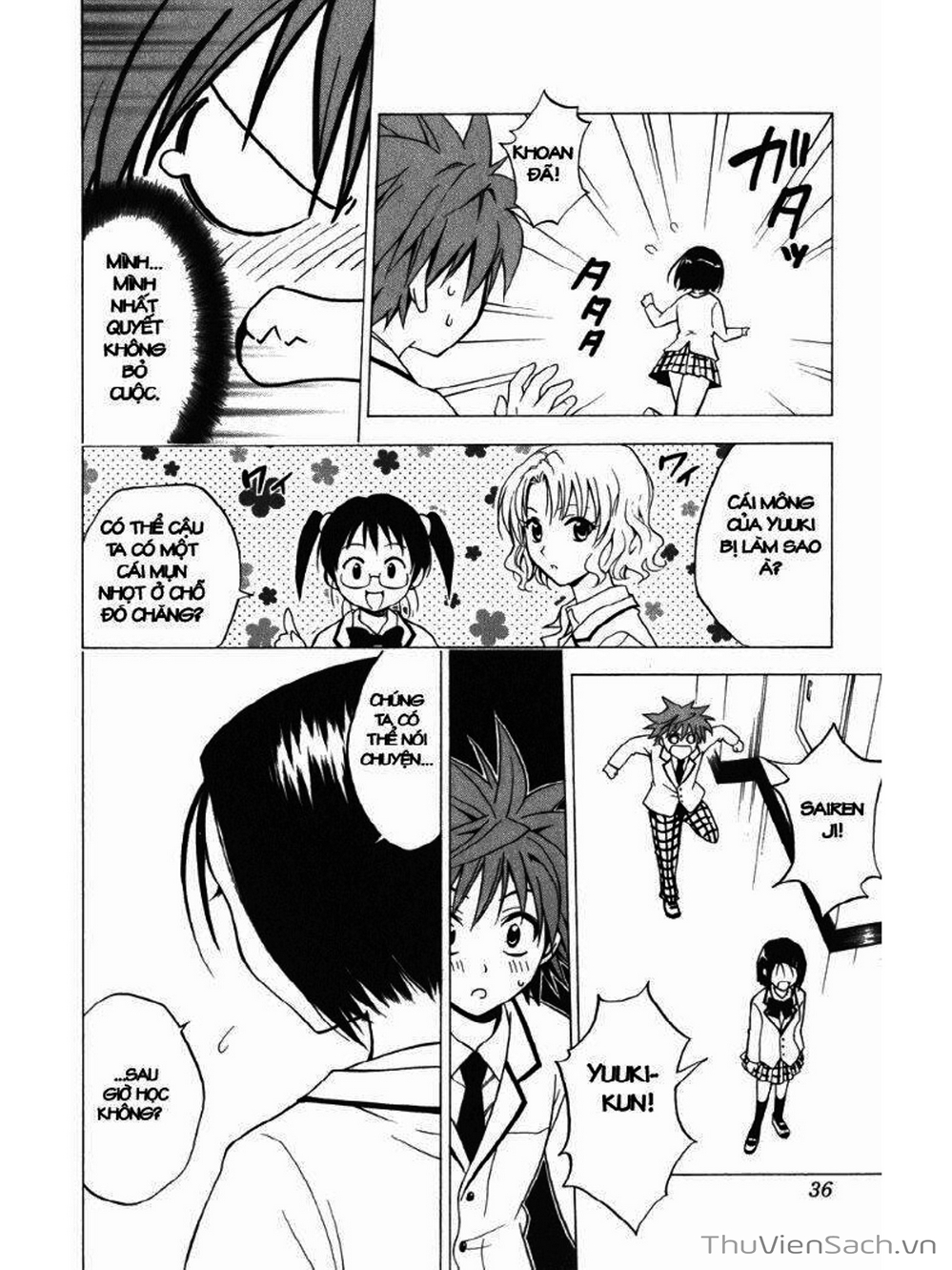 Truyện Tranh Bóng Tối Hoàng Kim - To Love Ru Darkness trang 8