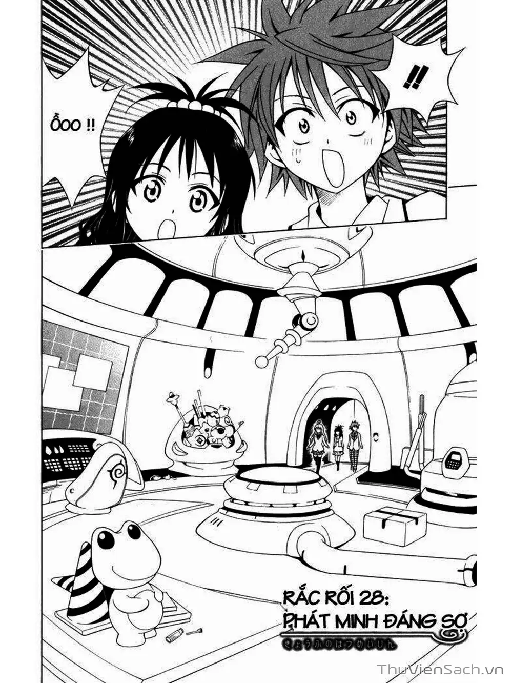 Truyện Tranh Bóng Tối Hoàng Kim - To Love Ru Darkness trang 8