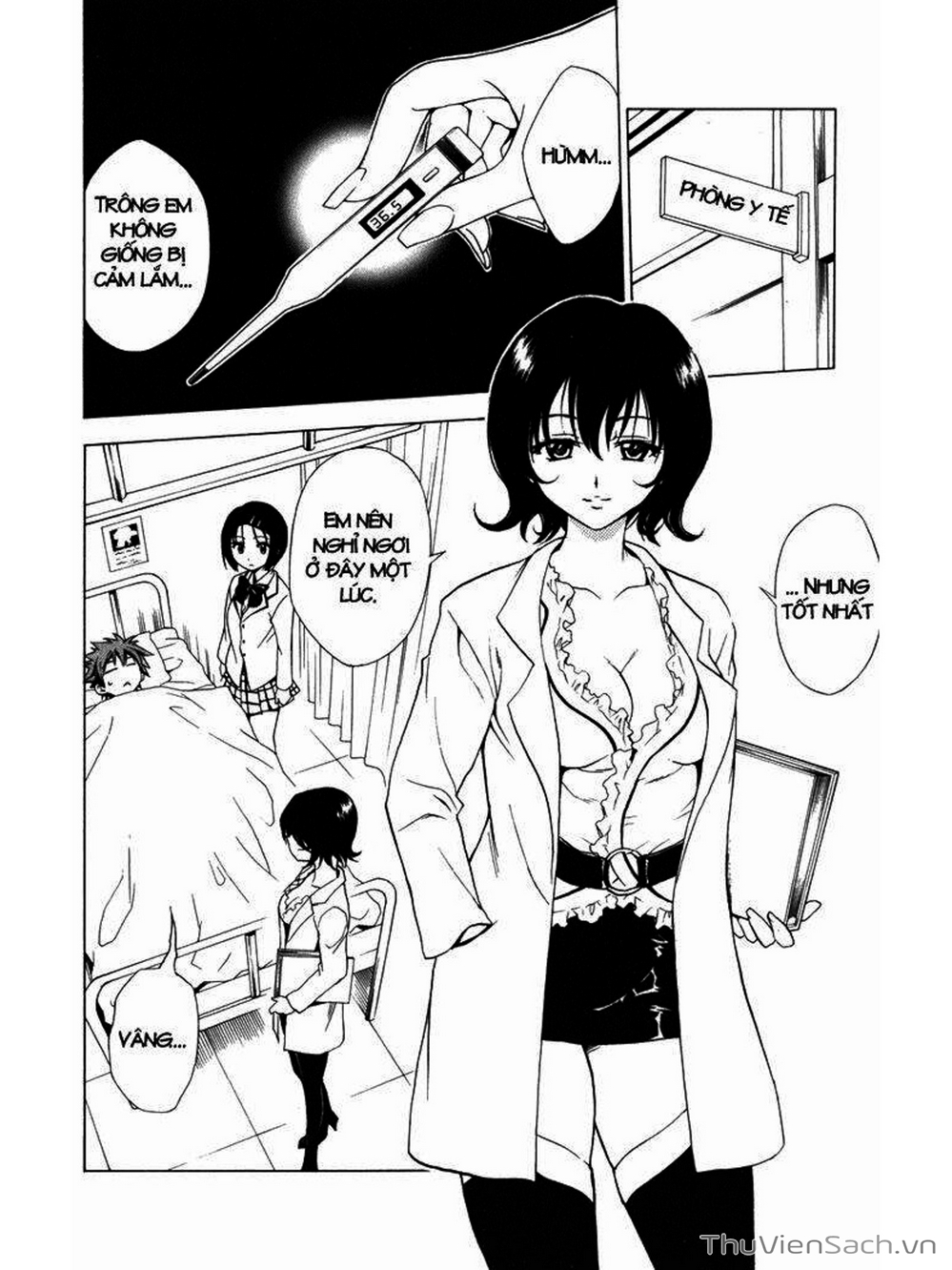 Truyện Tranh Bóng Tối Hoàng Kim - To Love Ru Darkness trang 8