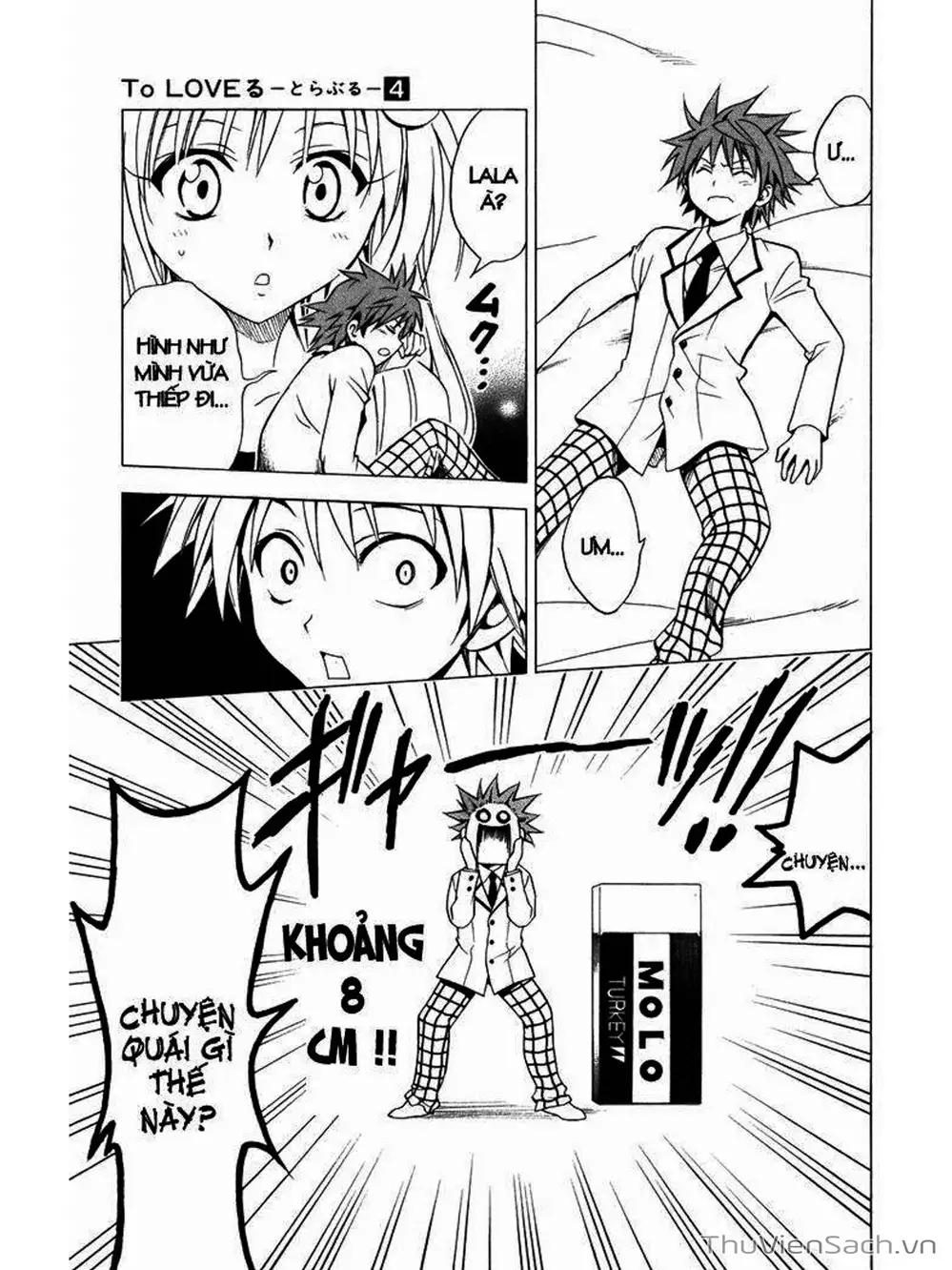 Truyện Tranh Bóng Tối Hoàng Kim - To Love Ru Darkness trang 8