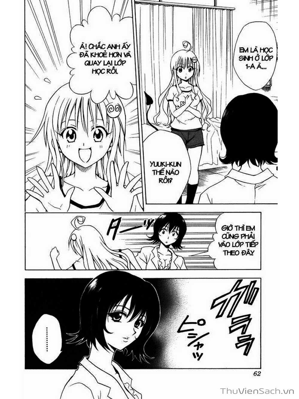 Truyện Tranh Bóng Tối Hoàng Kim - To Love Ru Darkness trang 8