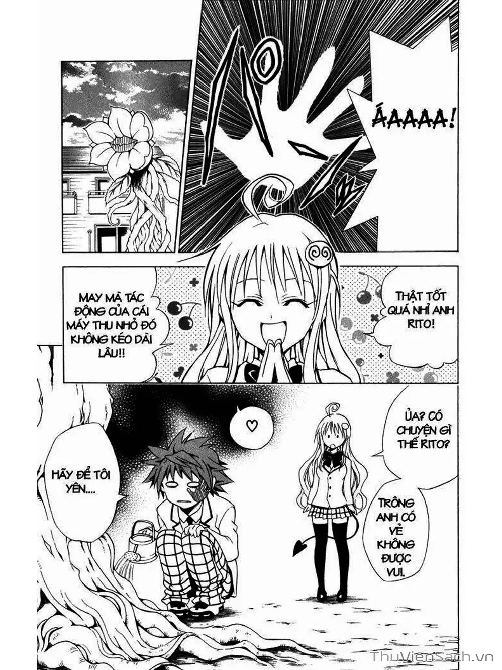 Truyện Tranh Bóng Tối Hoàng Kim - To Love Ru Darkness trang 8