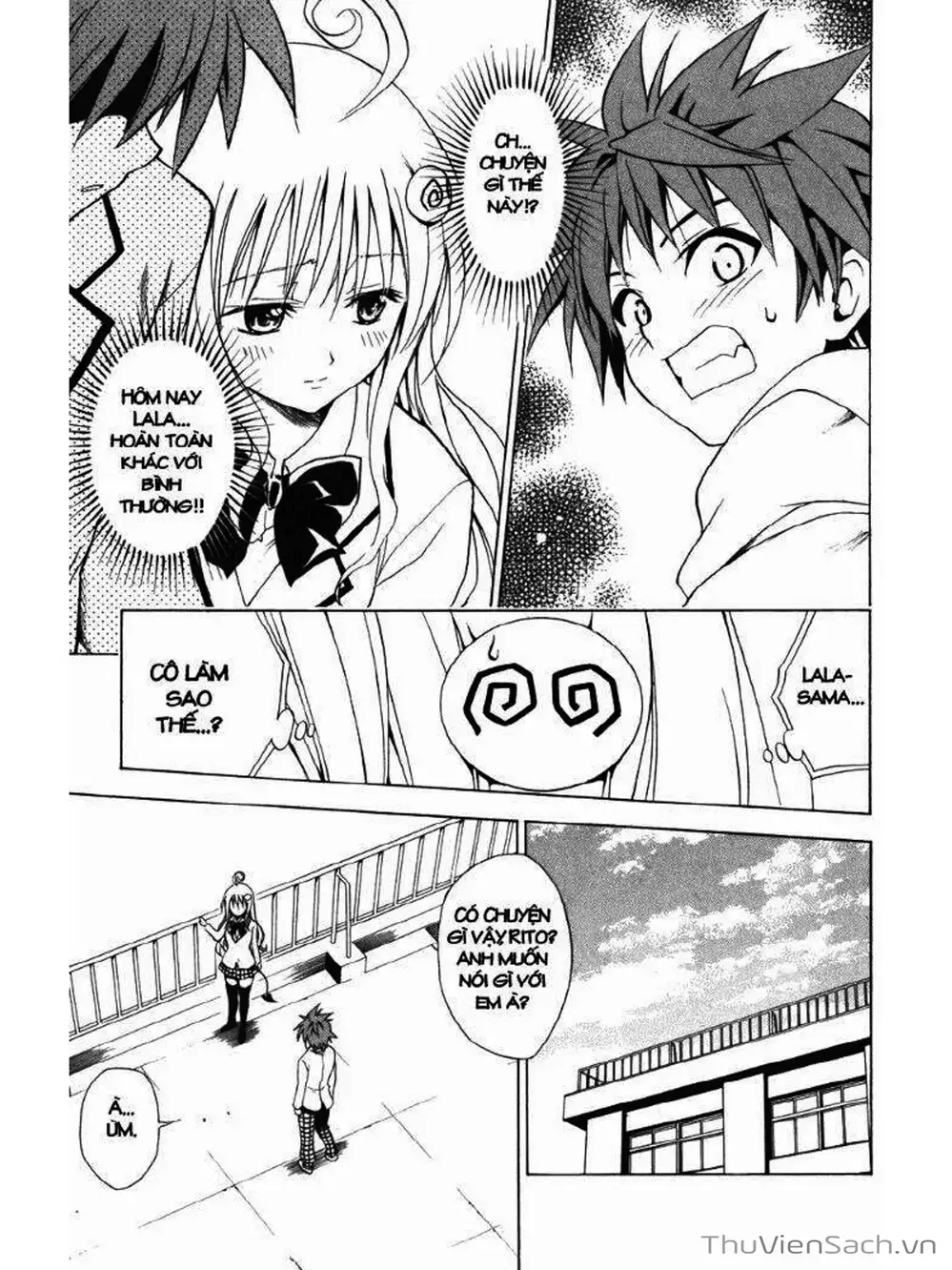 Truyện Tranh Bóng Tối Hoàng Kim - To Love Ru Darkness trang 8