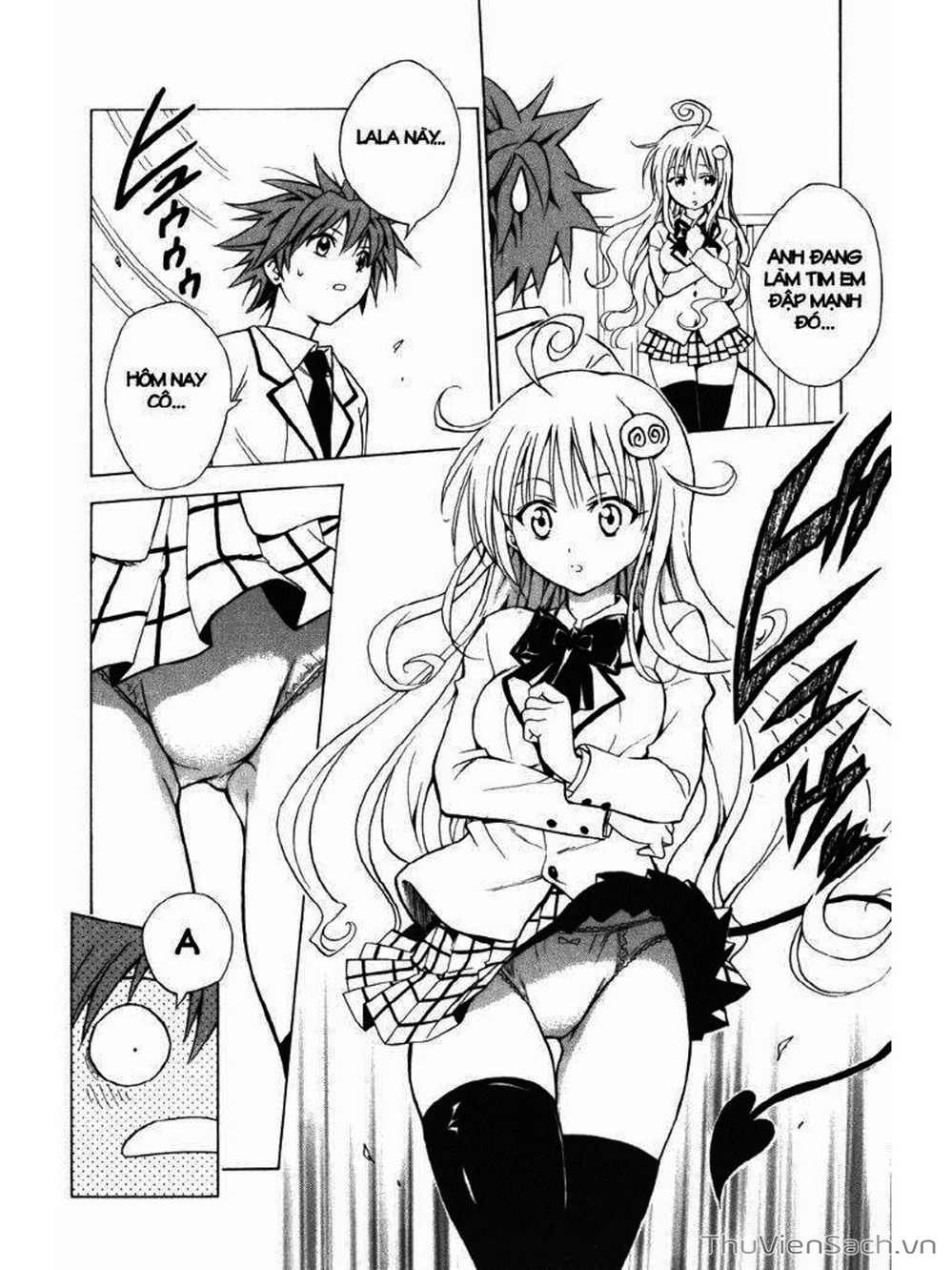 Truyện Tranh Bóng Tối Hoàng Kim - To Love Ru Darkness trang 8