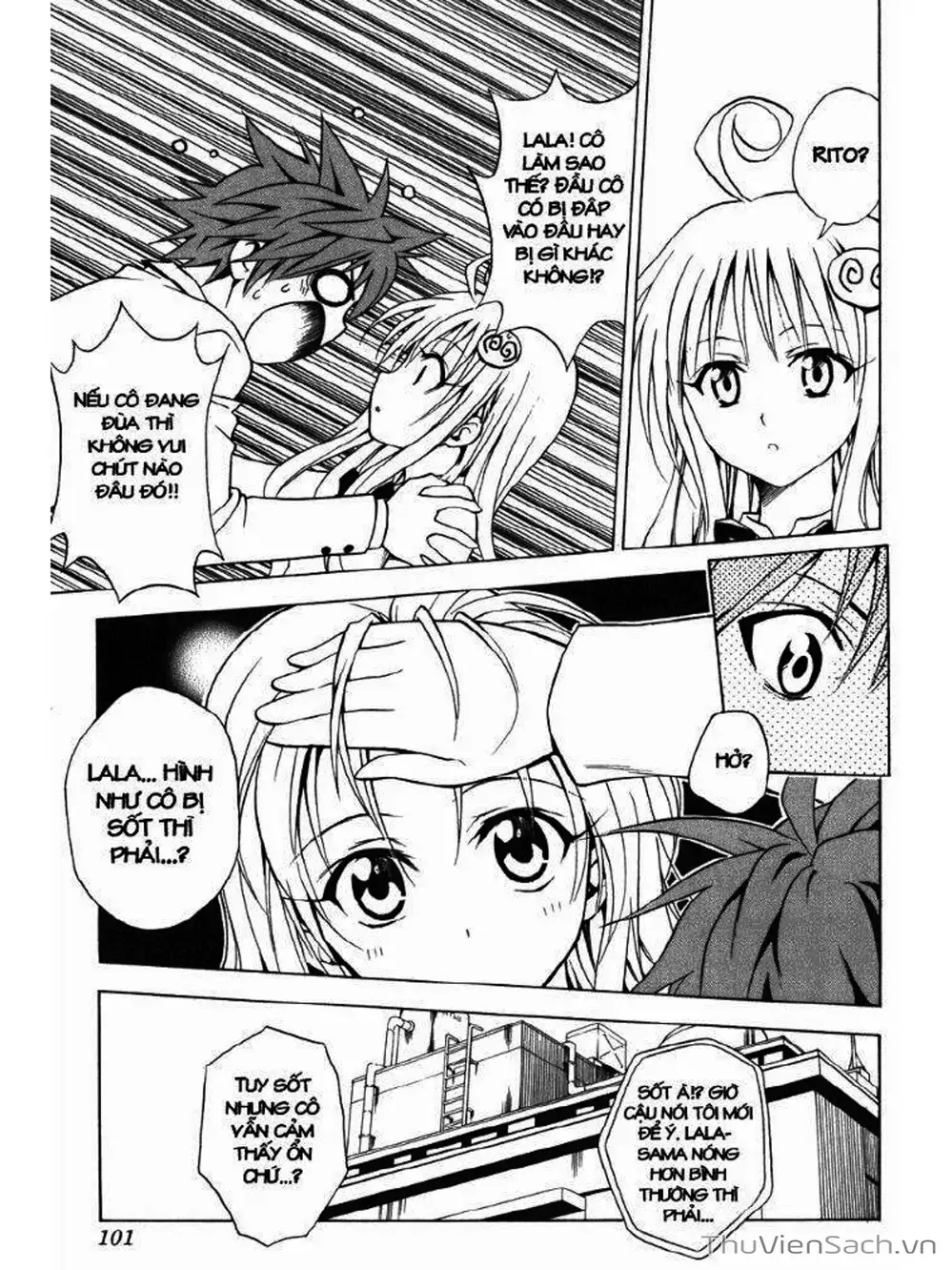 Truyện Tranh Bóng Tối Hoàng Kim - To Love Ru Darkness trang 8