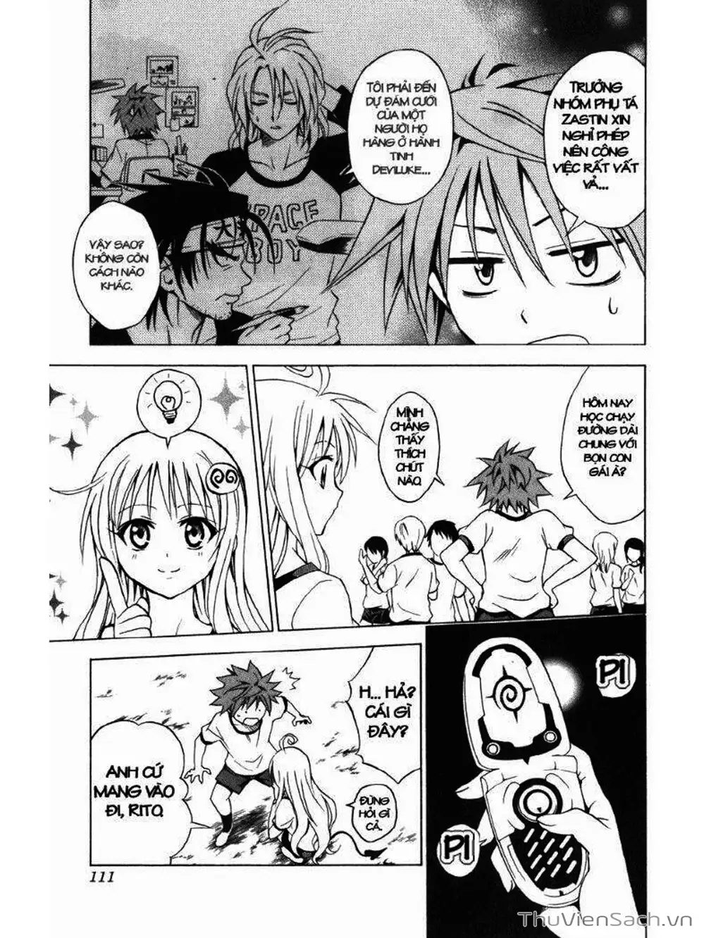 Truyện Tranh Bóng Tối Hoàng Kim - To Love Ru Darkness trang 8