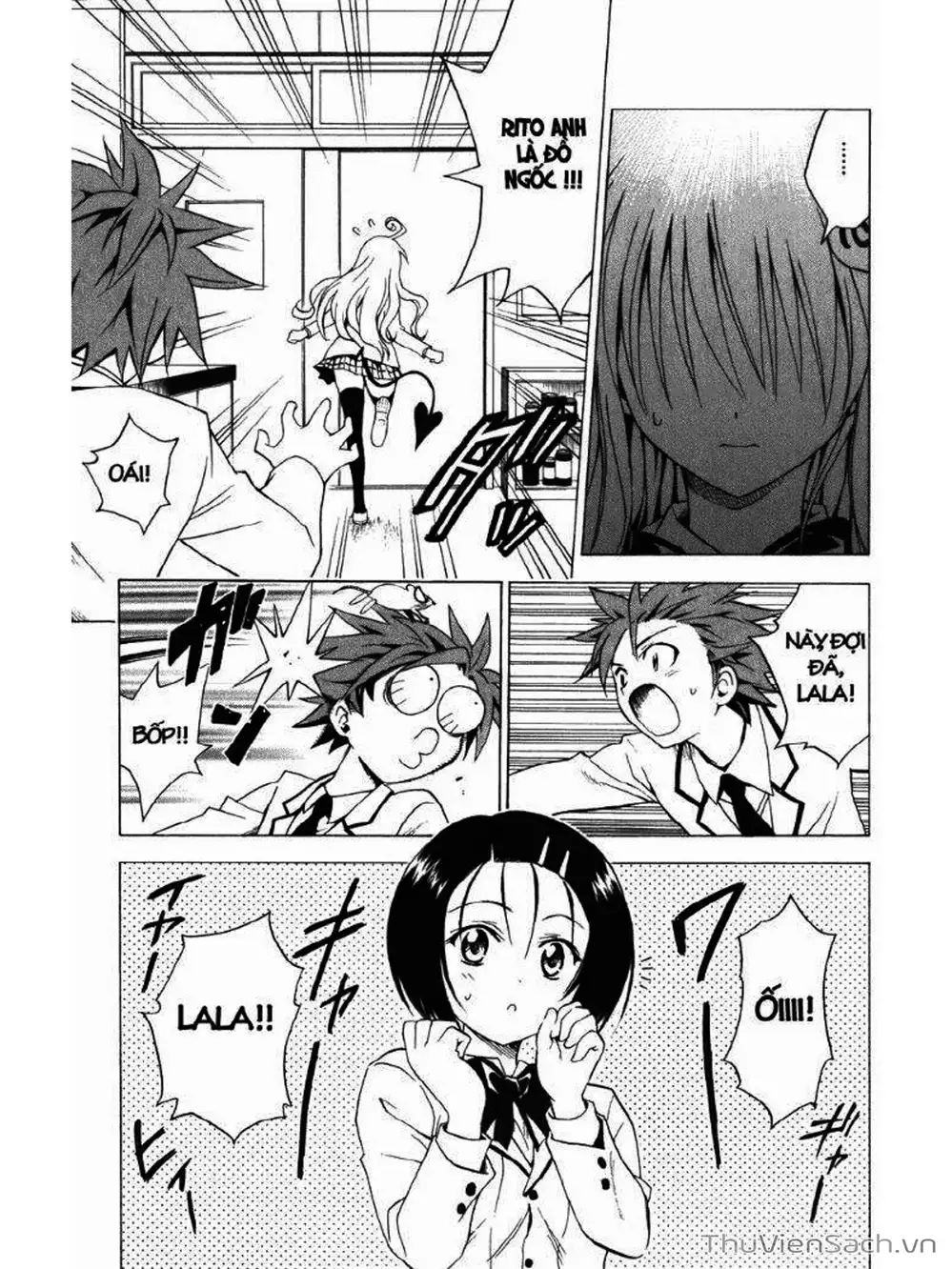 Truyện Tranh Bóng Tối Hoàng Kim - To Love Ru Darkness trang 8