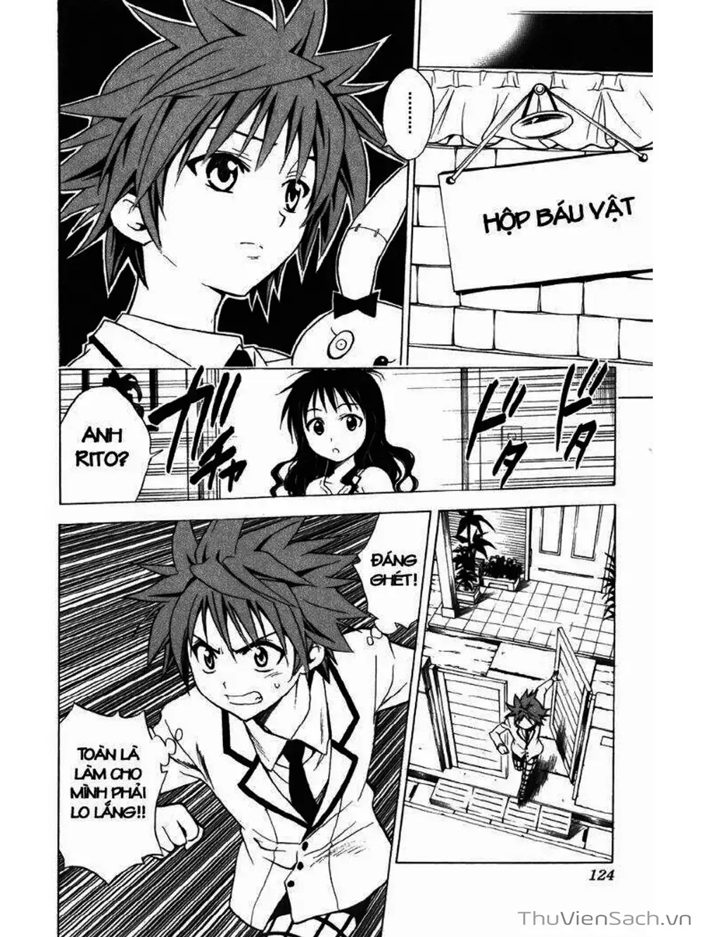 Truyện Tranh Bóng Tối Hoàng Kim - To Love Ru Darkness trang 8