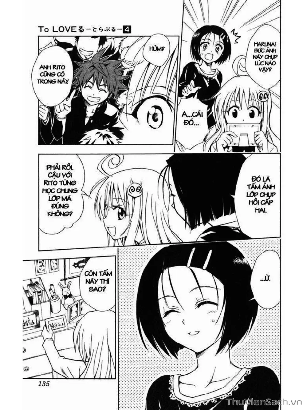 Truyện Tranh Bóng Tối Hoàng Kim - To Love Ru Darkness trang 8