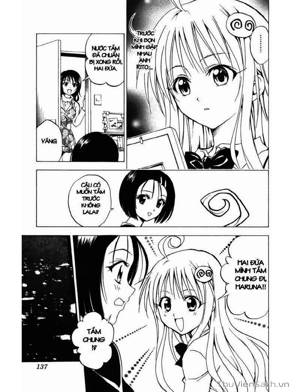 Truyện Tranh Bóng Tối Hoàng Kim - To Love Ru Darkness trang 8