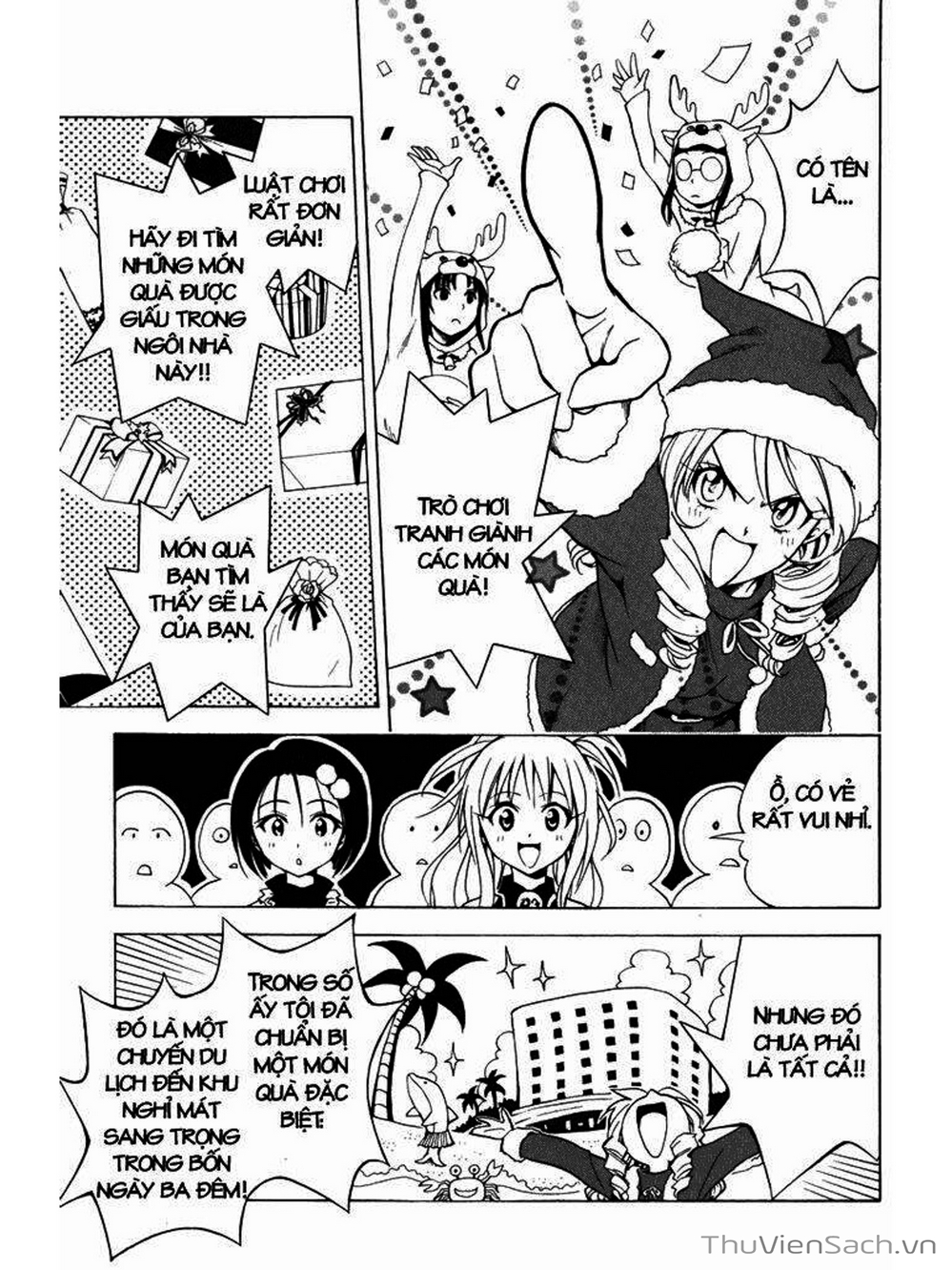 Truyện Tranh Bóng Tối Hoàng Kim - To Love Ru Darkness trang 8