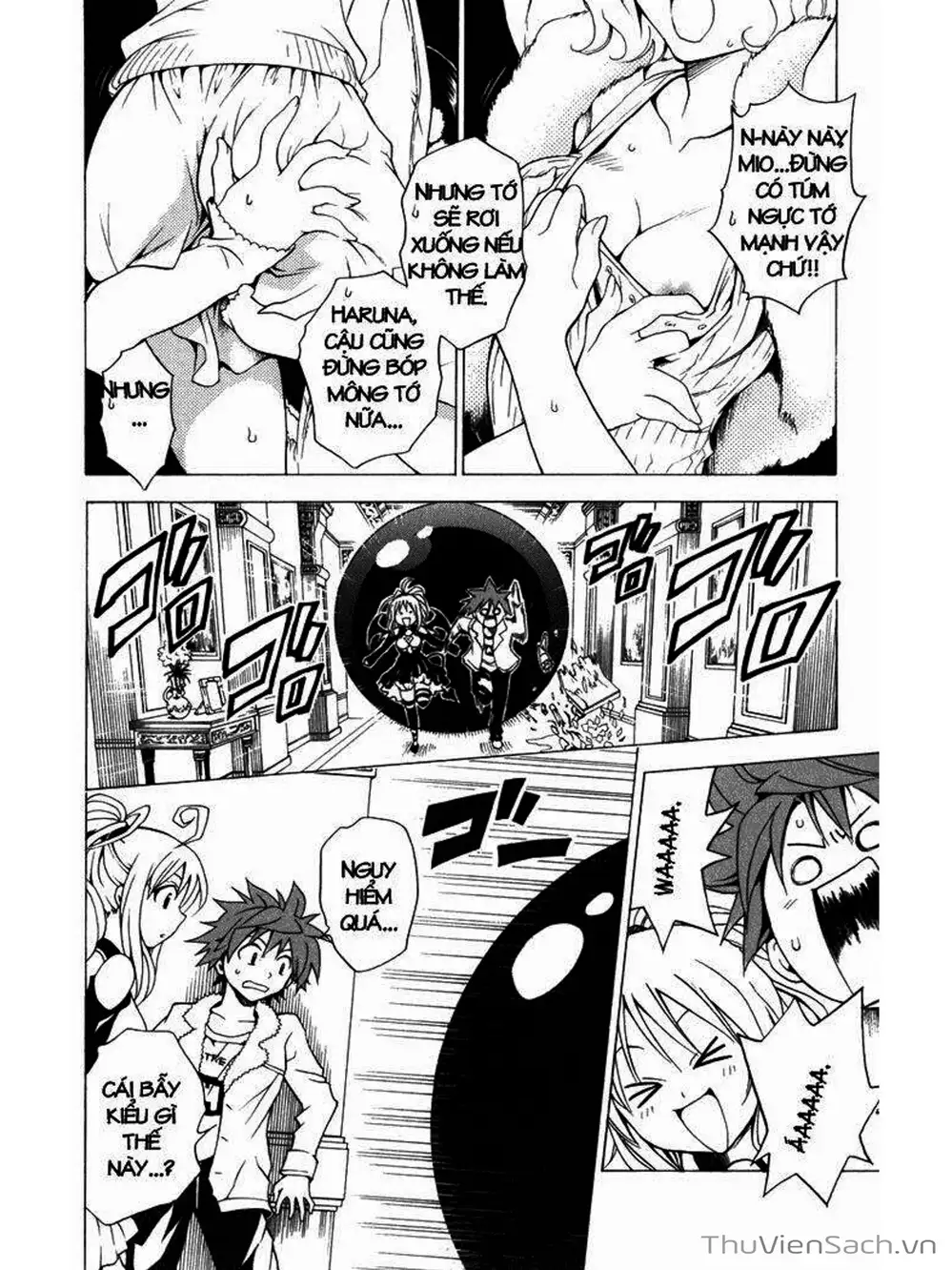 Truyện Tranh Bóng Tối Hoàng Kim - To Love Ru Darkness trang 8