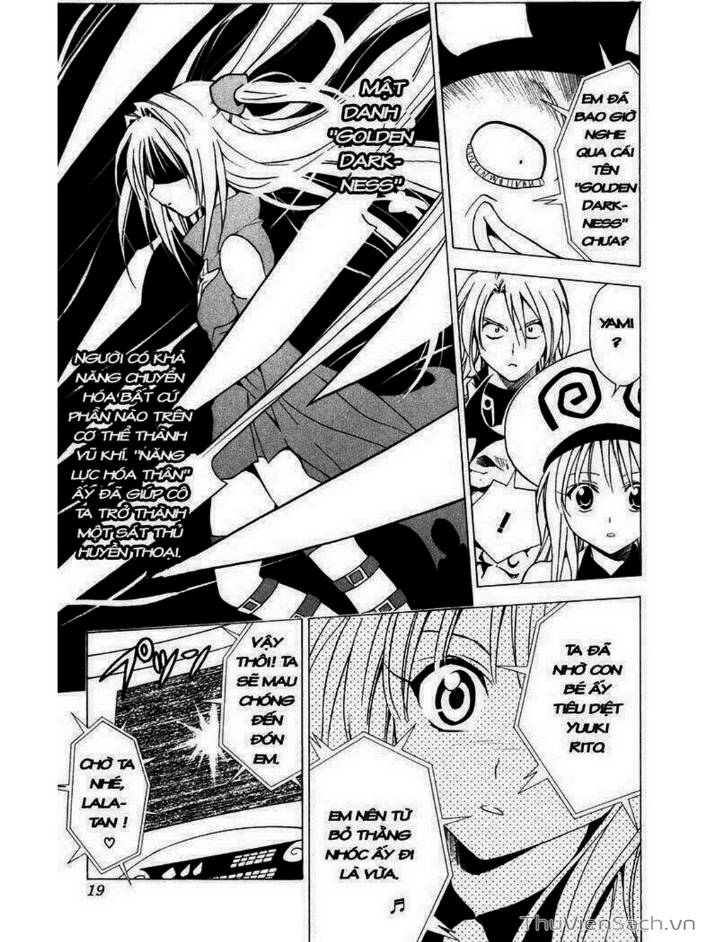 Truyện Tranh Bóng Tối Hoàng Kim - To Love Ru Darkness trang 8
