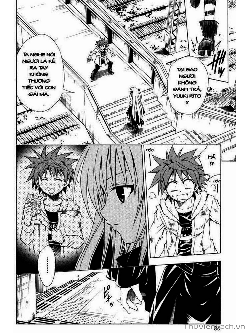 Truyện Tranh Bóng Tối Hoàng Kim - To Love Ru Darkness trang 8