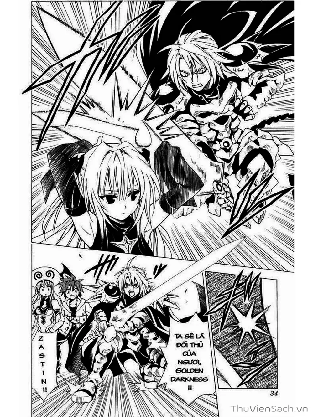 Truyện Tranh Bóng Tối Hoàng Kim - To Love Ru Darkness trang 8