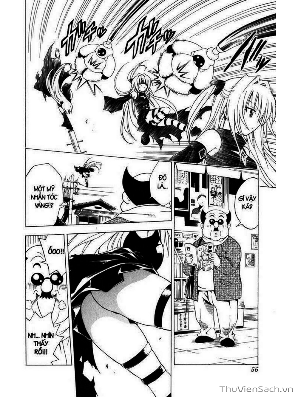 Truyện Tranh Bóng Tối Hoàng Kim - To Love Ru Darkness trang 8