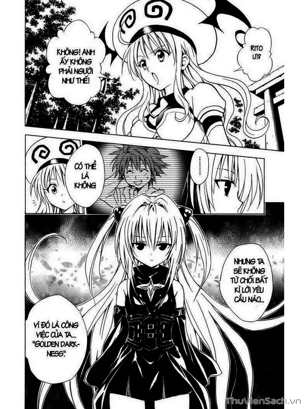Truyện Tranh Bóng Tối Hoàng Kim - To Love Ru Darkness trang 8