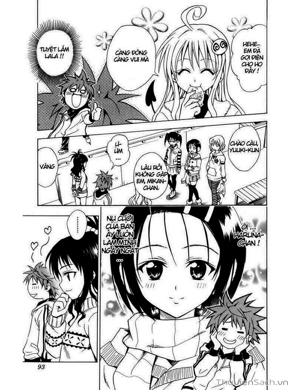 Truyện Tranh Bóng Tối Hoàng Kim - To Love Ru Darkness trang 8