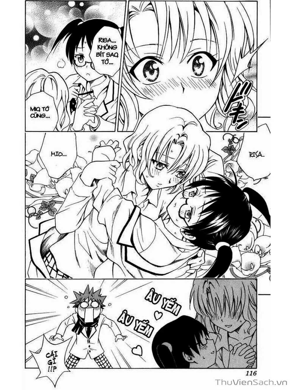 Truyện Tranh Bóng Tối Hoàng Kim - To Love Ru Darkness trang 8