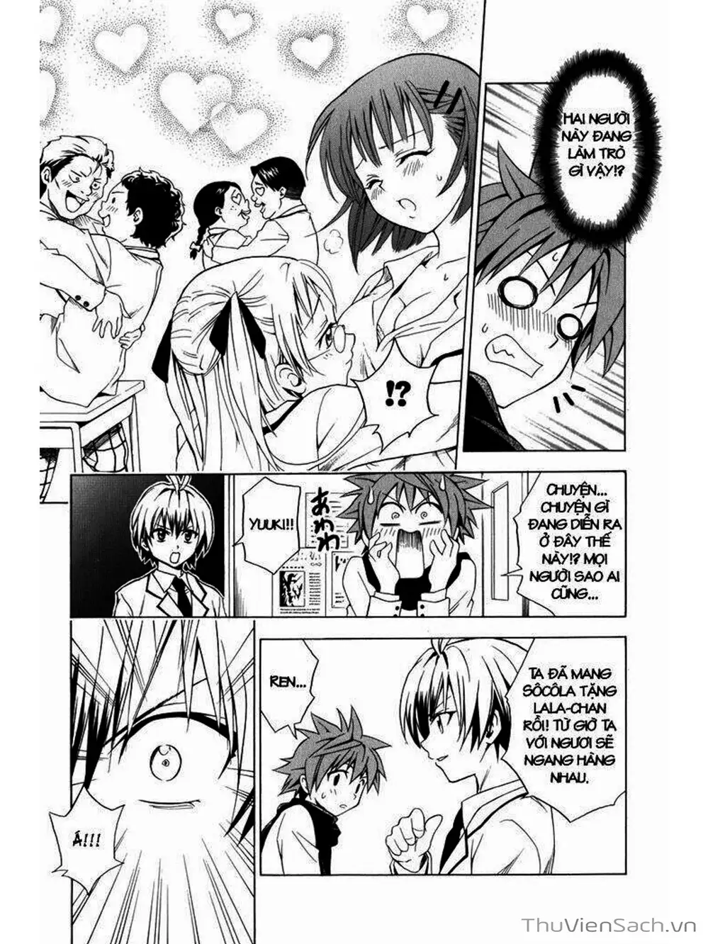 Truyện Tranh Bóng Tối Hoàng Kim - To Love Ru Darkness trang 8