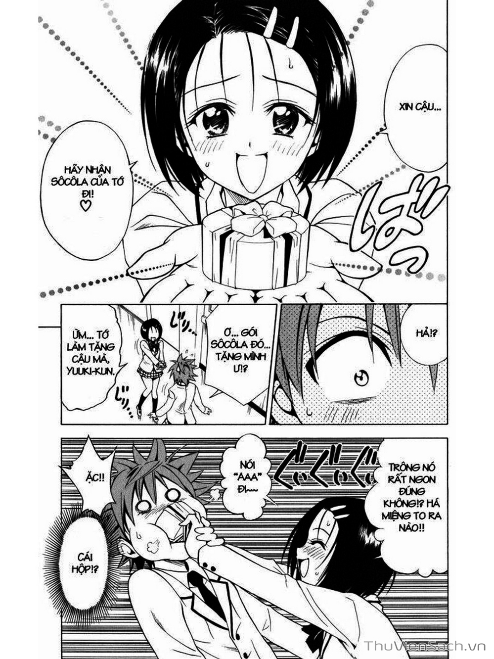 Truyện Tranh Bóng Tối Hoàng Kim - To Love Ru Darkness trang 8