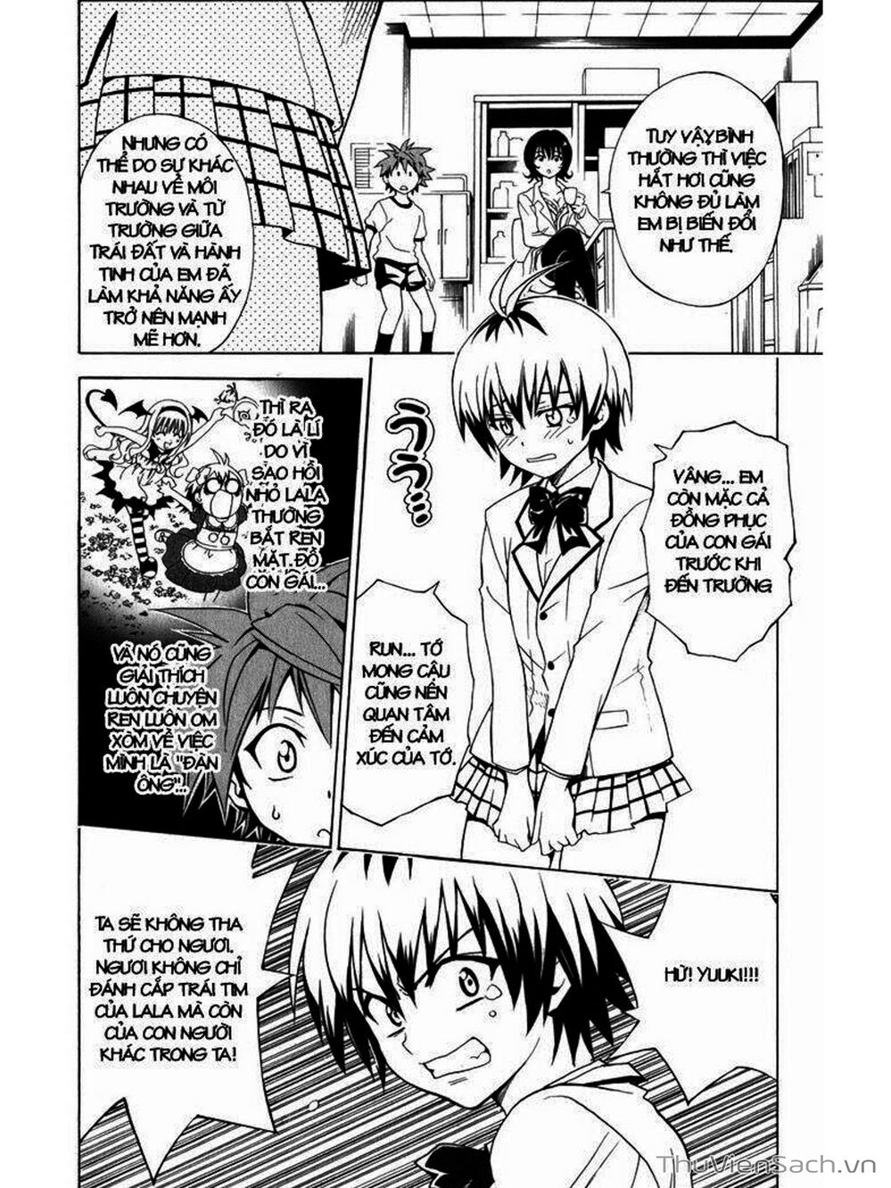 Truyện Tranh Bóng Tối Hoàng Kim - To Love Ru Darkness trang 8