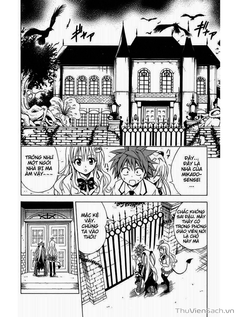 Truyện Tranh Bóng Tối Hoàng Kim - To Love Ru Darkness trang 8