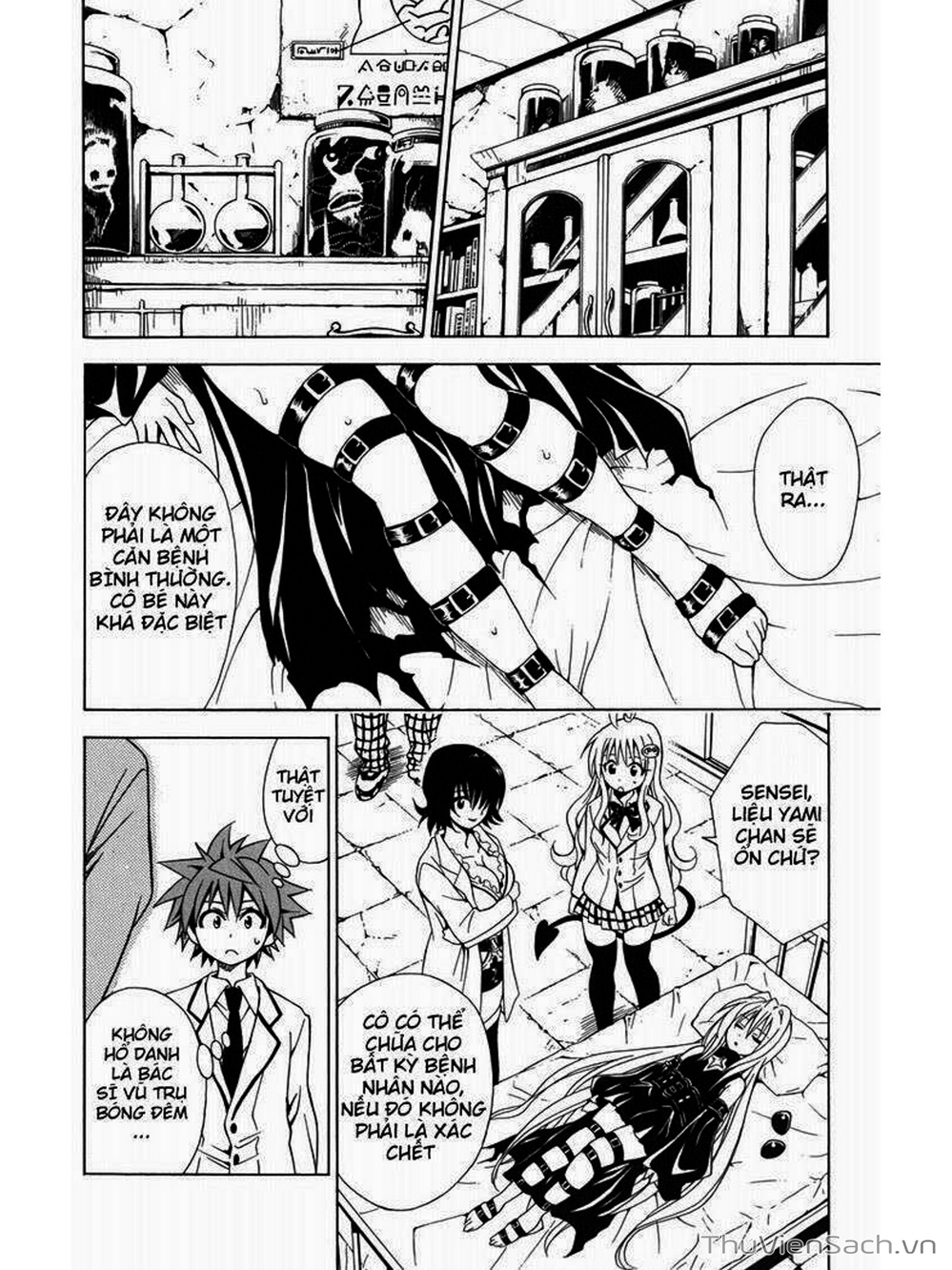 Truyện Tranh Bóng Tối Hoàng Kim - To Love Ru Darkness trang 8