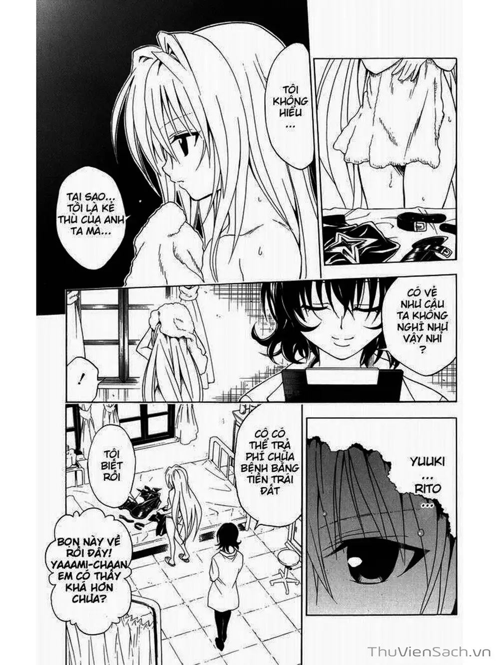 Truyện Tranh Bóng Tối Hoàng Kim - To Love Ru Darkness trang 8
