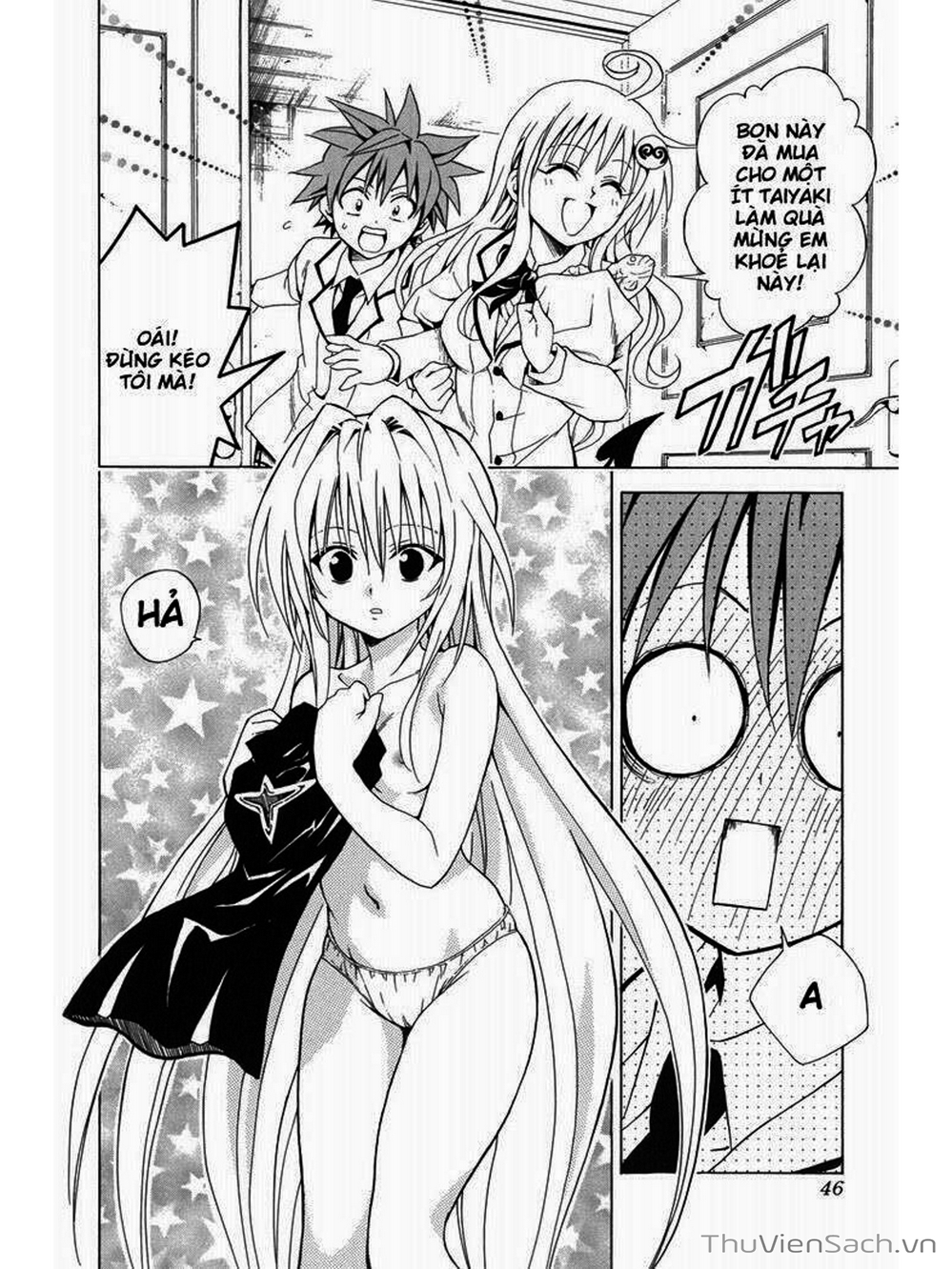 Truyện Tranh Bóng Tối Hoàng Kim - To Love Ru Darkness trang 8