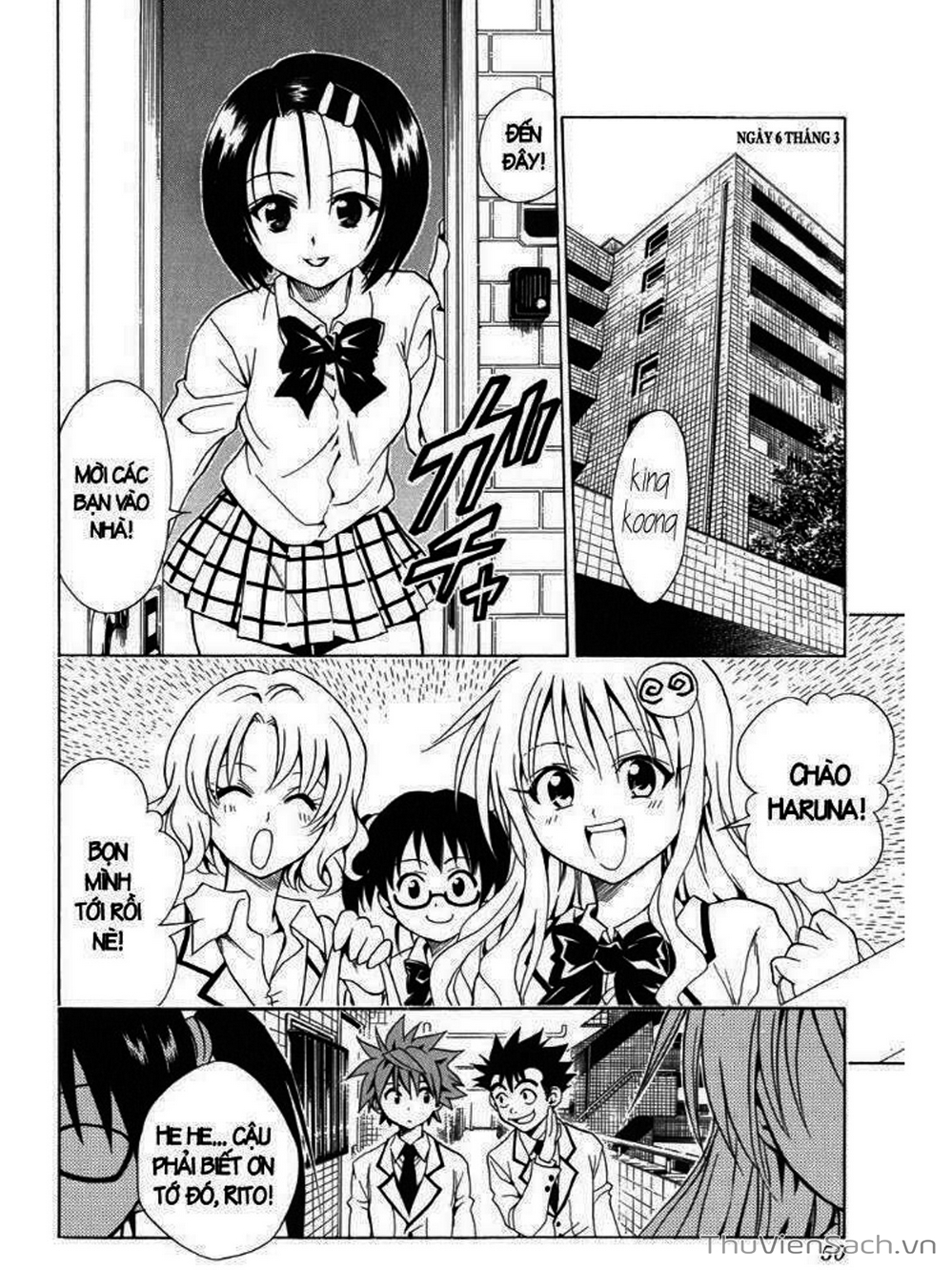 Truyện Tranh Bóng Tối Hoàng Kim - To Love Ru Darkness trang 8