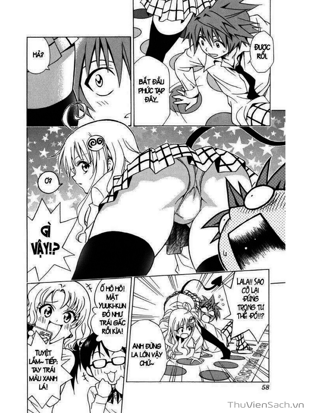 Truyện Tranh Bóng Tối Hoàng Kim - To Love Ru Darkness trang 8