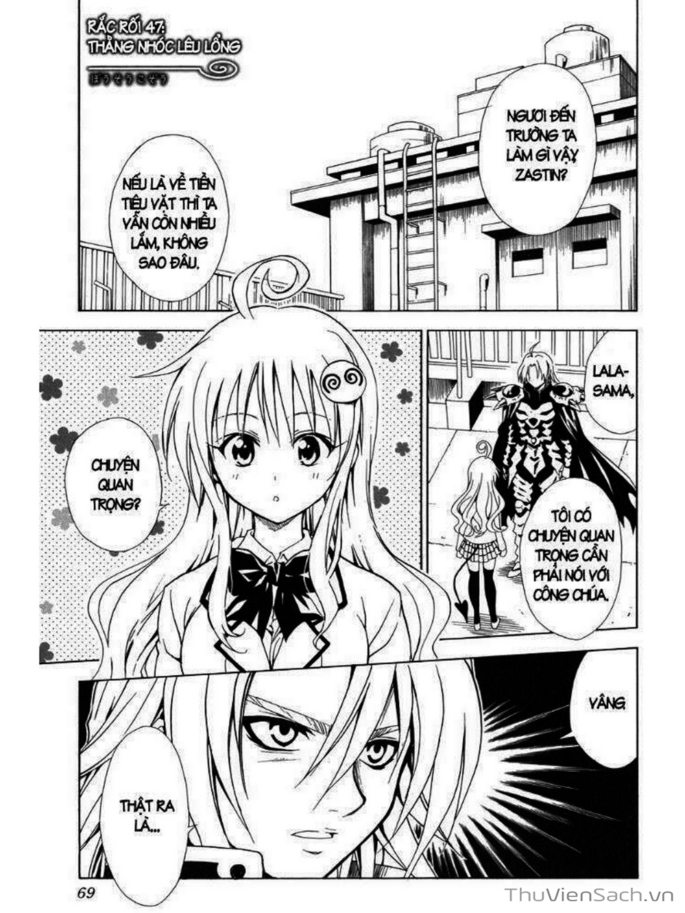 Truyện Tranh Bóng Tối Hoàng Kim - To Love Ru Darkness trang 8