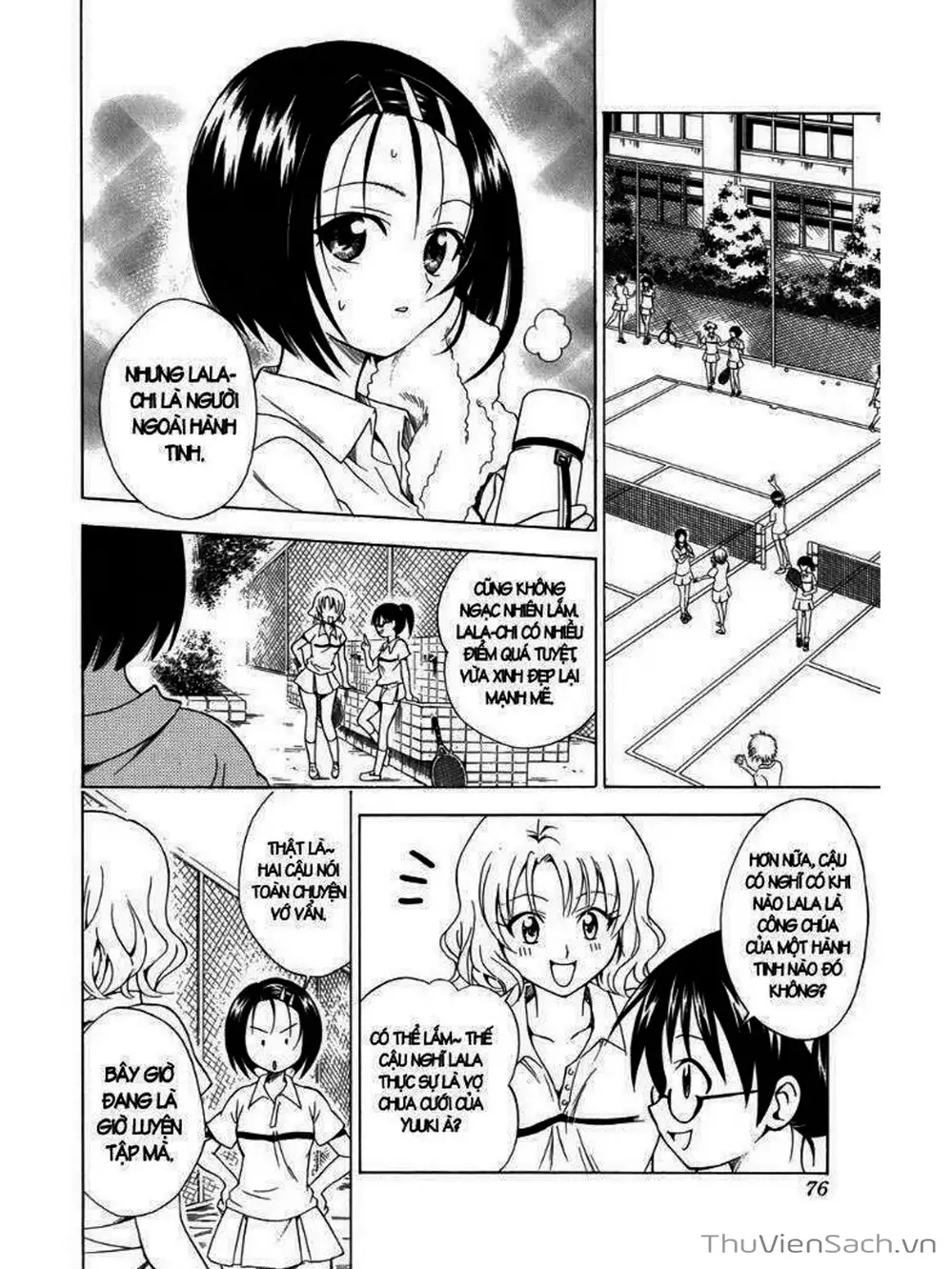 Truyện Tranh Bóng Tối Hoàng Kim - To Love Ru Darkness trang 8