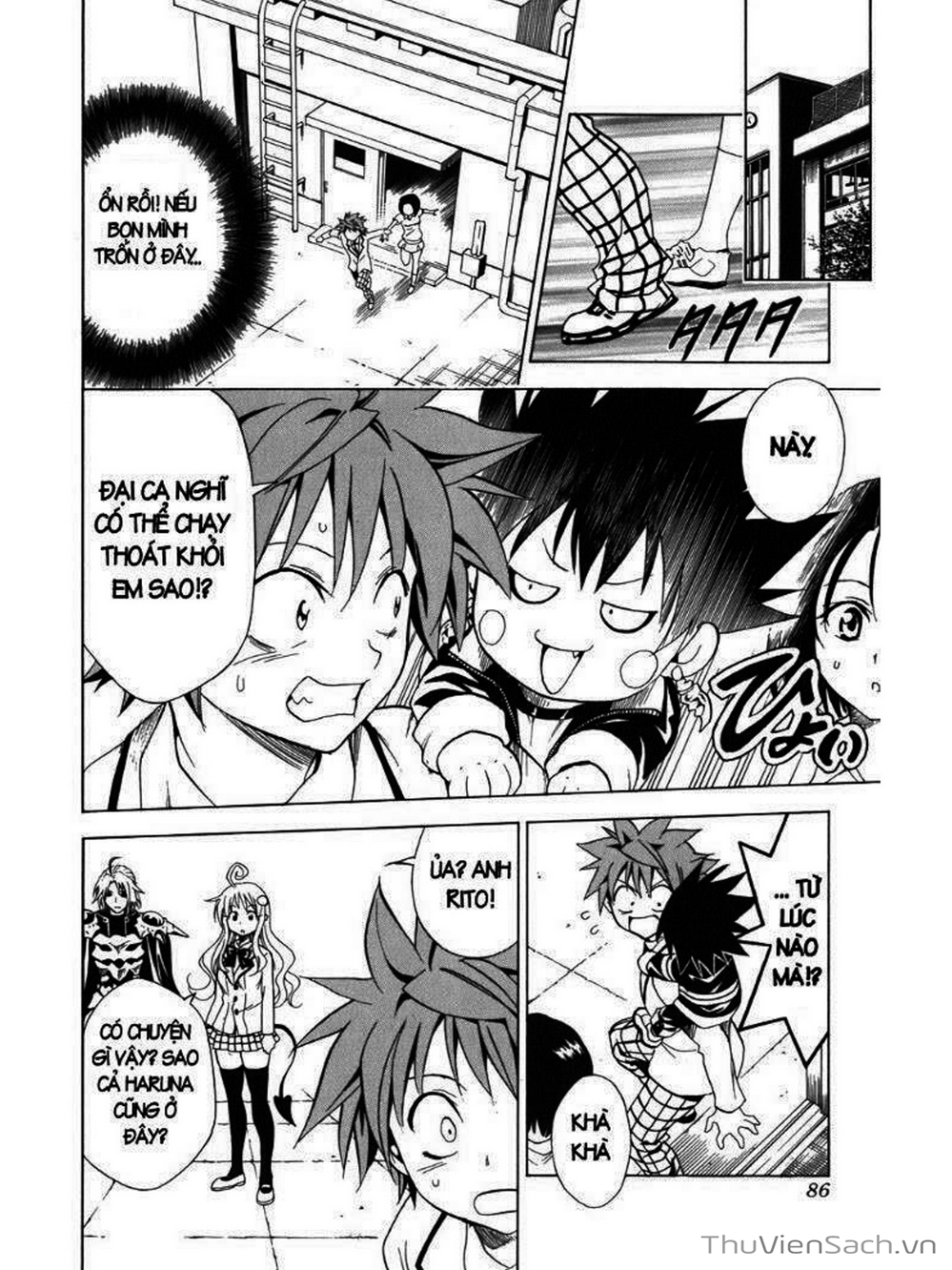 Truyện Tranh Bóng Tối Hoàng Kim - To Love Ru Darkness trang 8