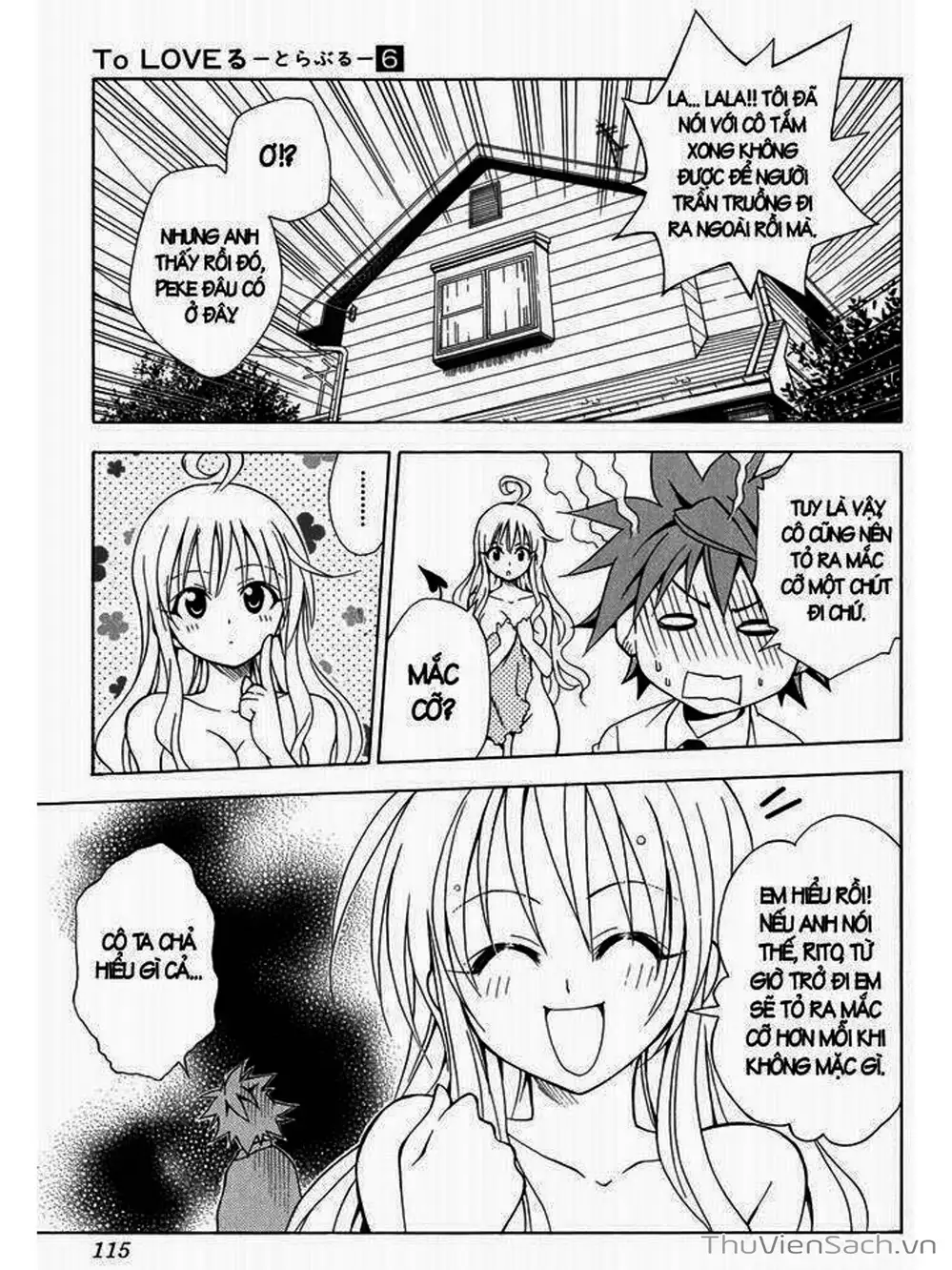 Truyện Tranh Bóng Tối Hoàng Kim - To Love Ru Darkness trang 8