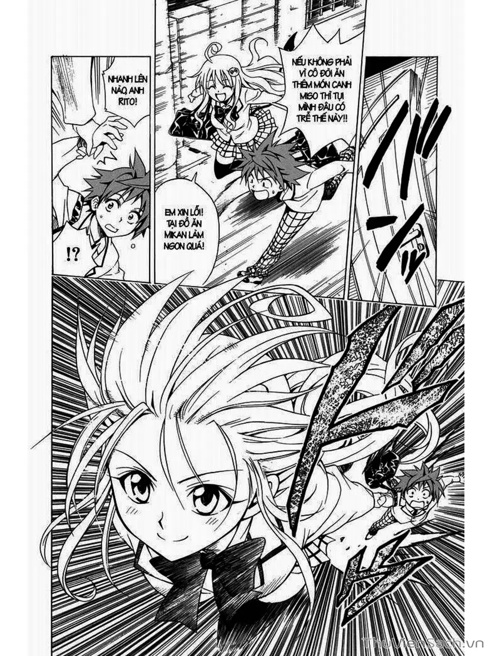 Truyện Tranh Bóng Tối Hoàng Kim - To Love Ru Darkness trang 8