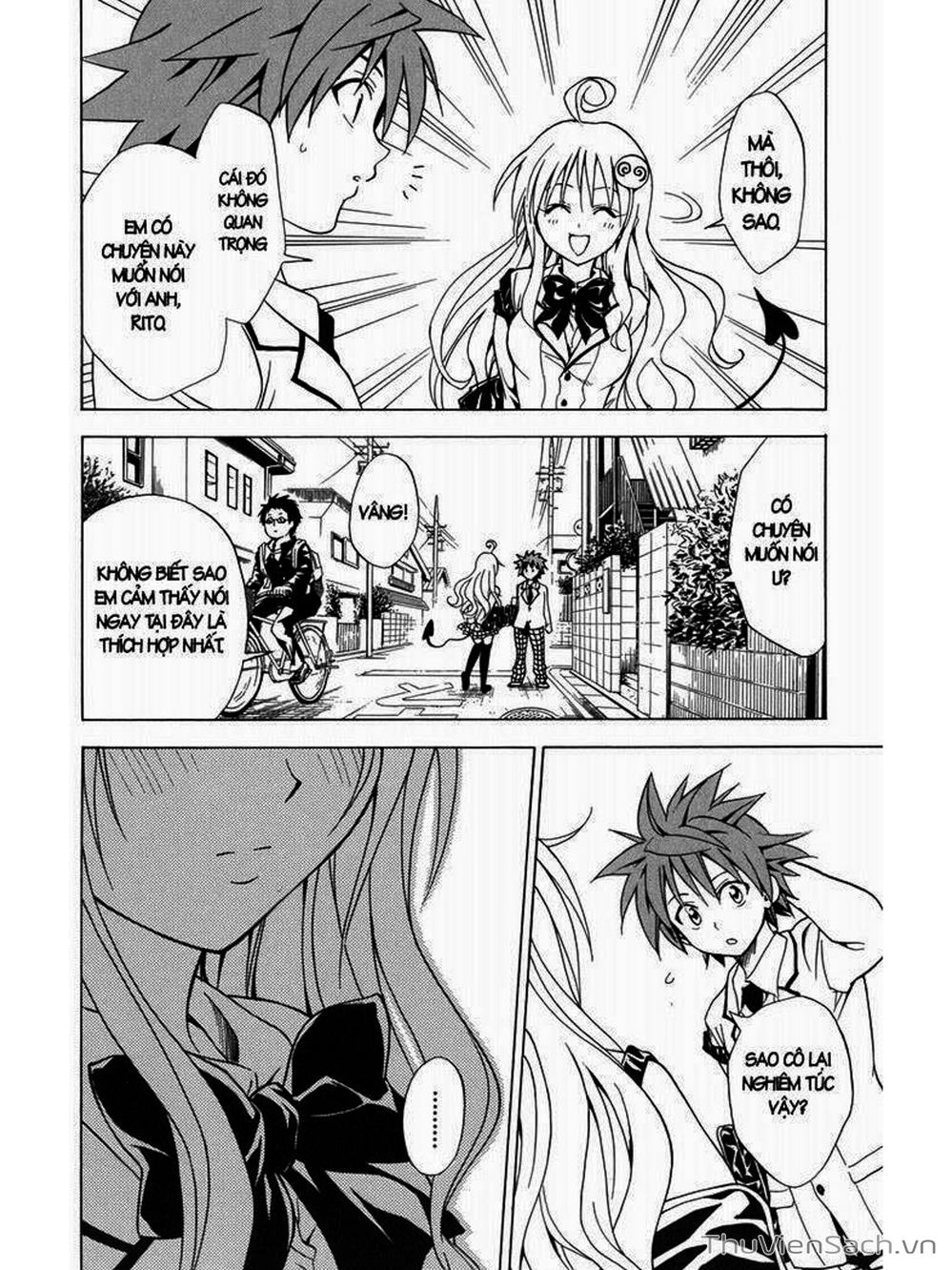 Truyện Tranh Bóng Tối Hoàng Kim - To Love Ru Darkness trang 8