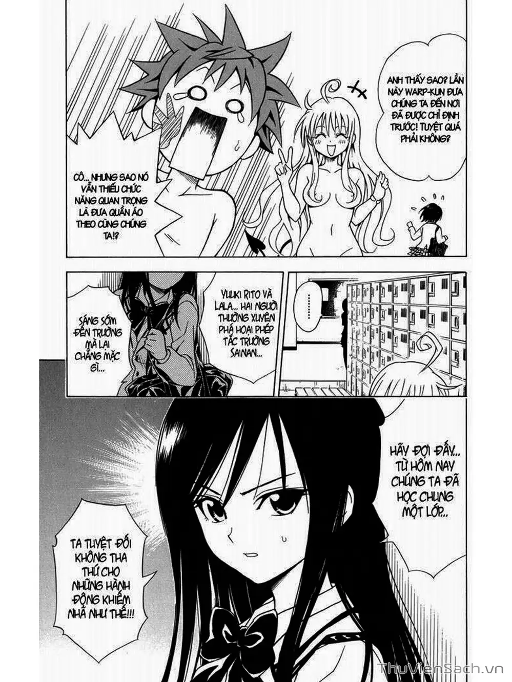 Truyện Tranh Bóng Tối Hoàng Kim - To Love Ru Darkness trang 8