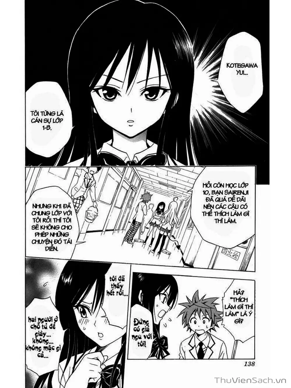 Truyện Tranh Bóng Tối Hoàng Kim - To Love Ru Darkness trang 8