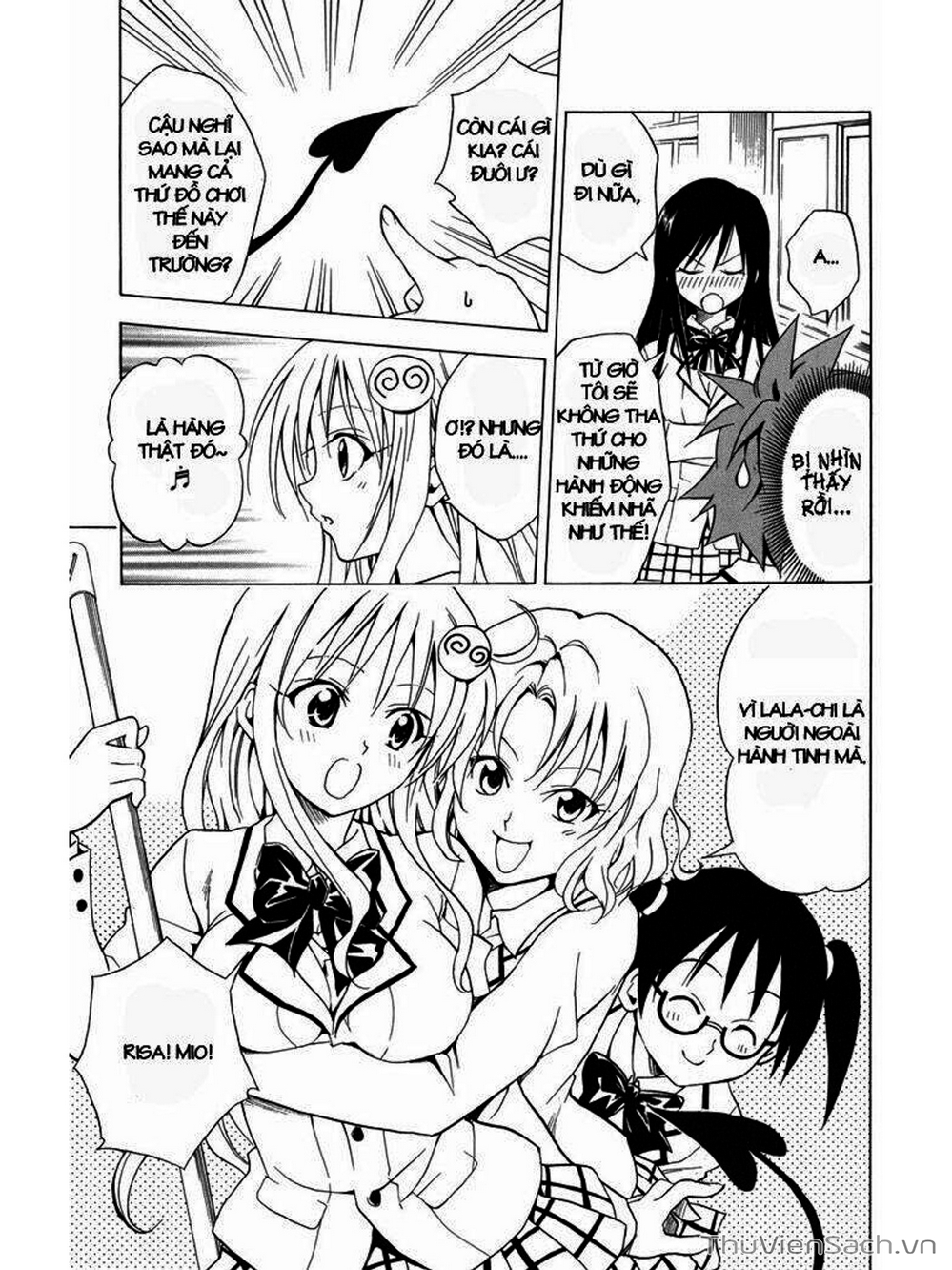 Truyện Tranh Bóng Tối Hoàng Kim - To Love Ru Darkness trang 8