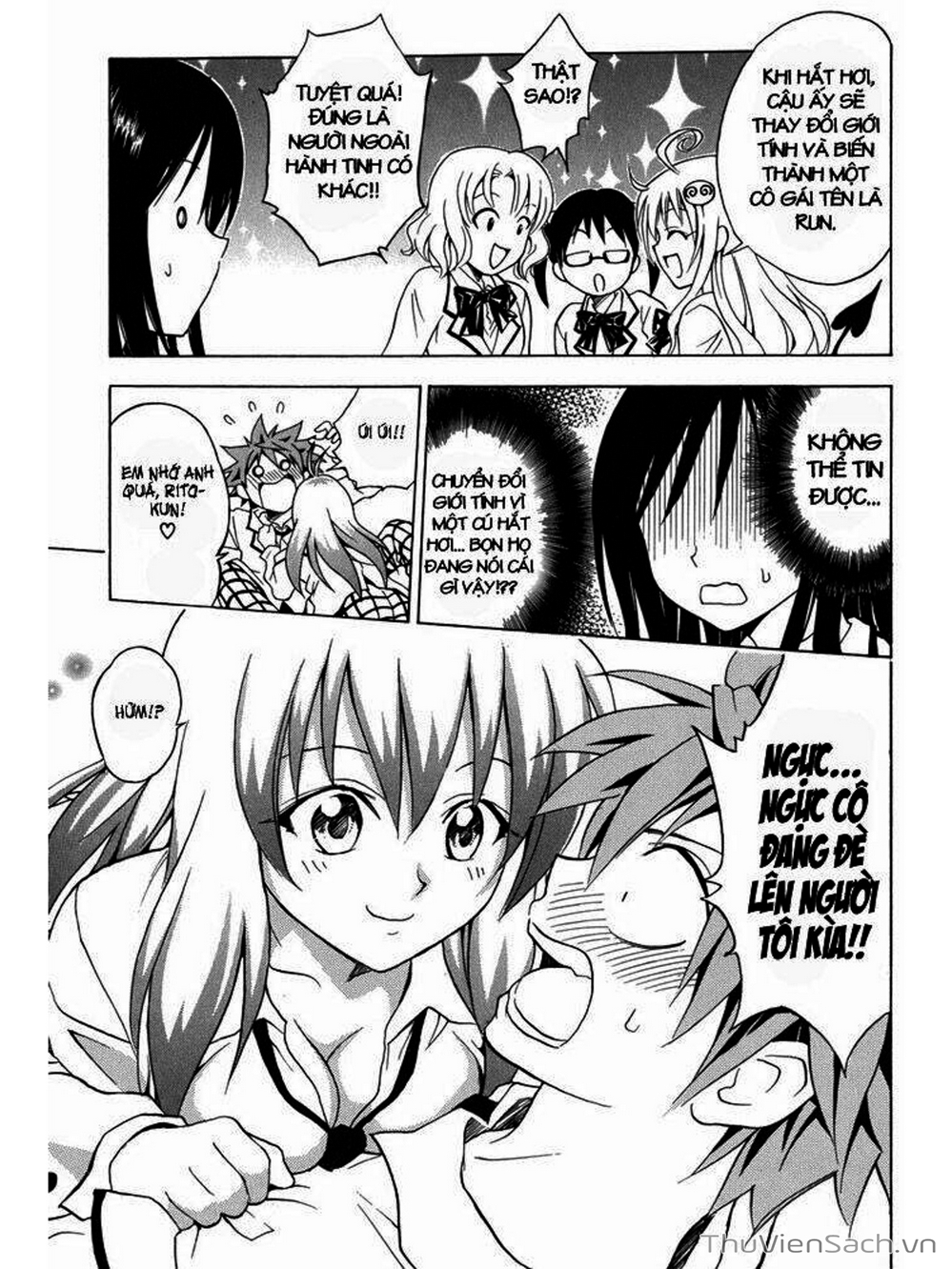 Truyện Tranh Bóng Tối Hoàng Kim - To Love Ru Darkness trang 8