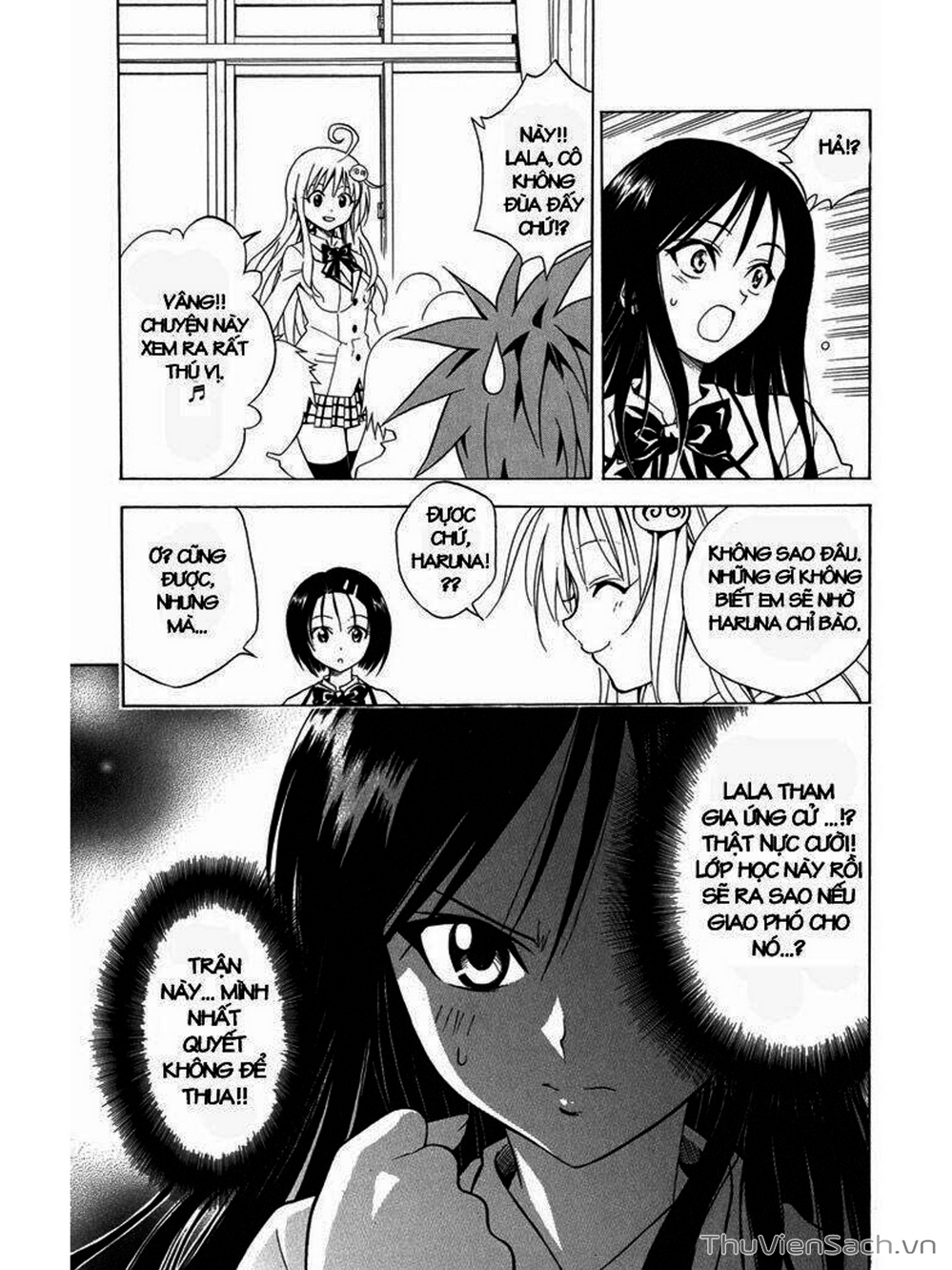 Truyện Tranh Bóng Tối Hoàng Kim - To Love Ru Darkness trang 8