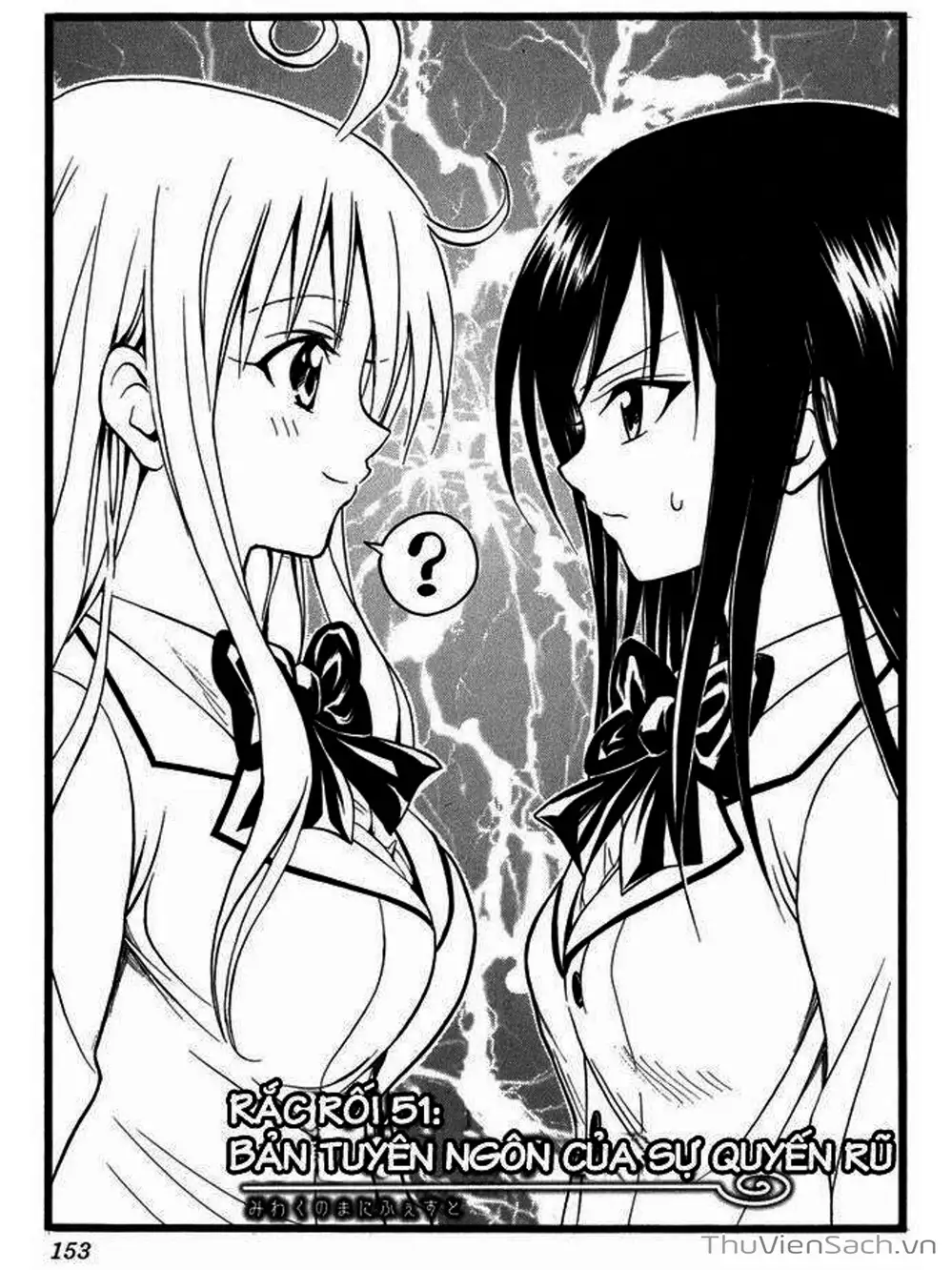 Truyện Tranh Bóng Tối Hoàng Kim - To Love Ru Darkness trang 8