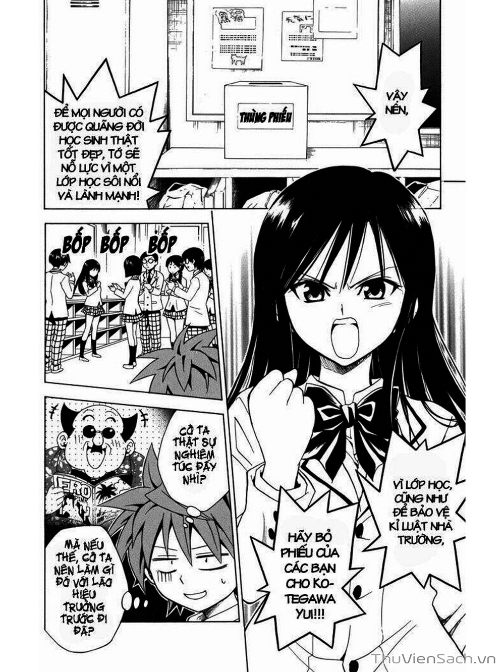 Truyện Tranh Bóng Tối Hoàng Kim - To Love Ru Darkness trang 8