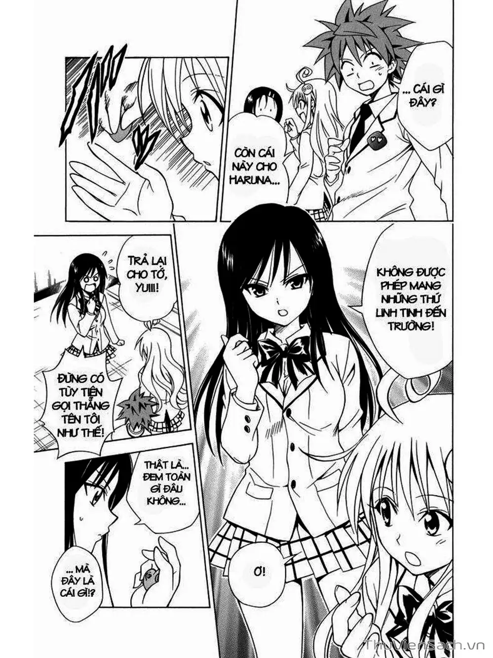 Truyện Tranh Bóng Tối Hoàng Kim - To Love Ru Darkness trang 8