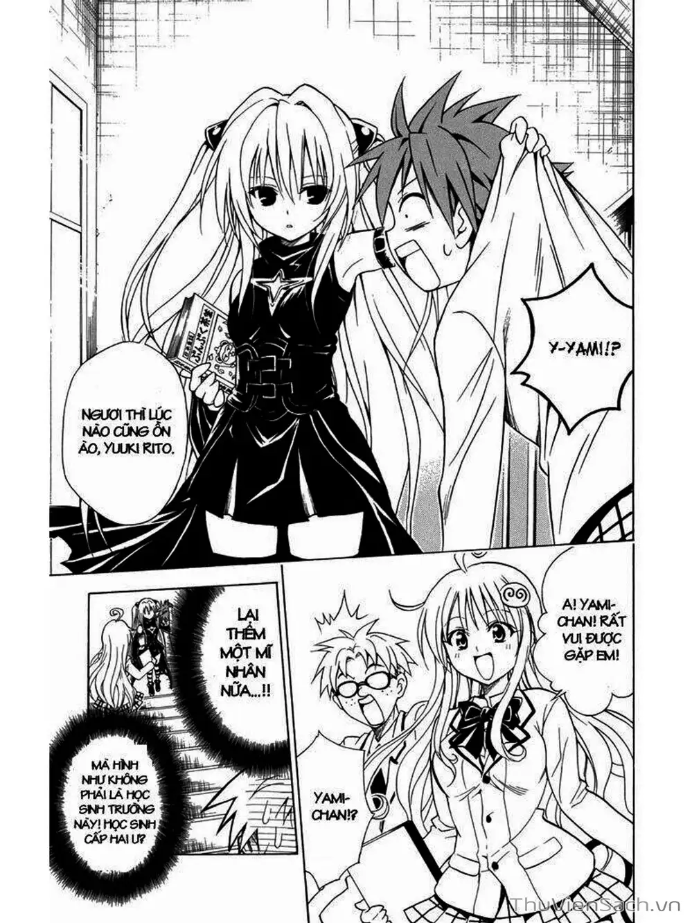 Truyện Tranh Bóng Tối Hoàng Kim - To Love Ru Darkness trang 8