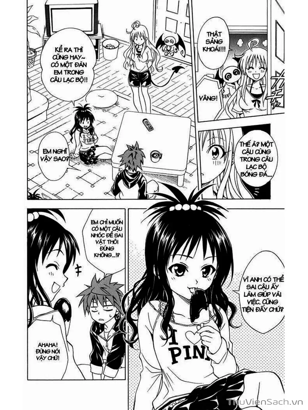 Truyện Tranh Bóng Tối Hoàng Kim - To Love Ru Darkness trang 8