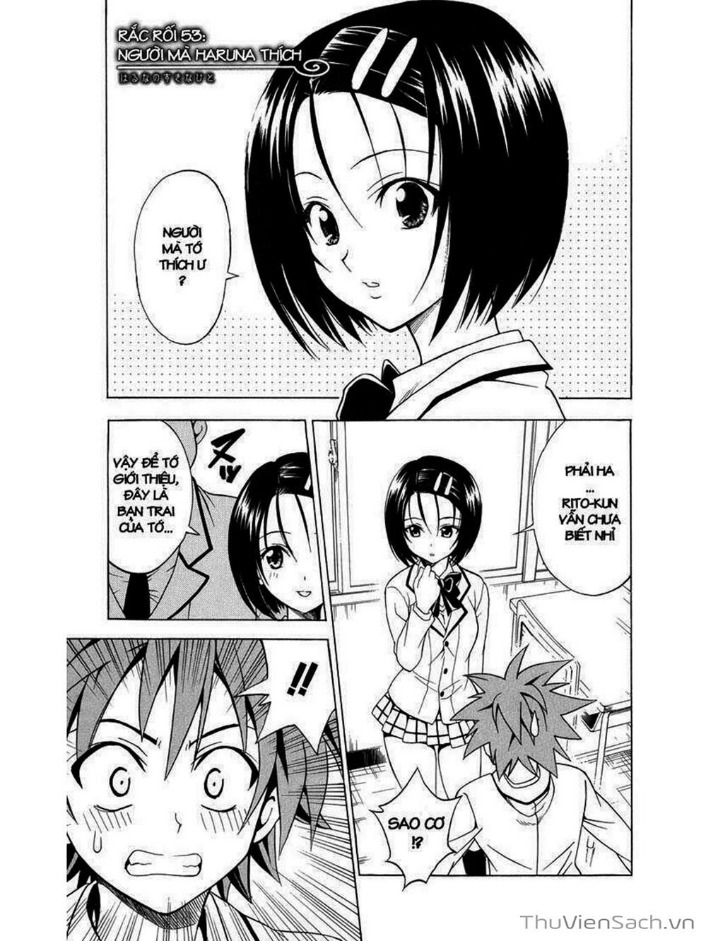 Truyện Tranh Bóng Tối Hoàng Kim - To Love Ru Darkness trang 8