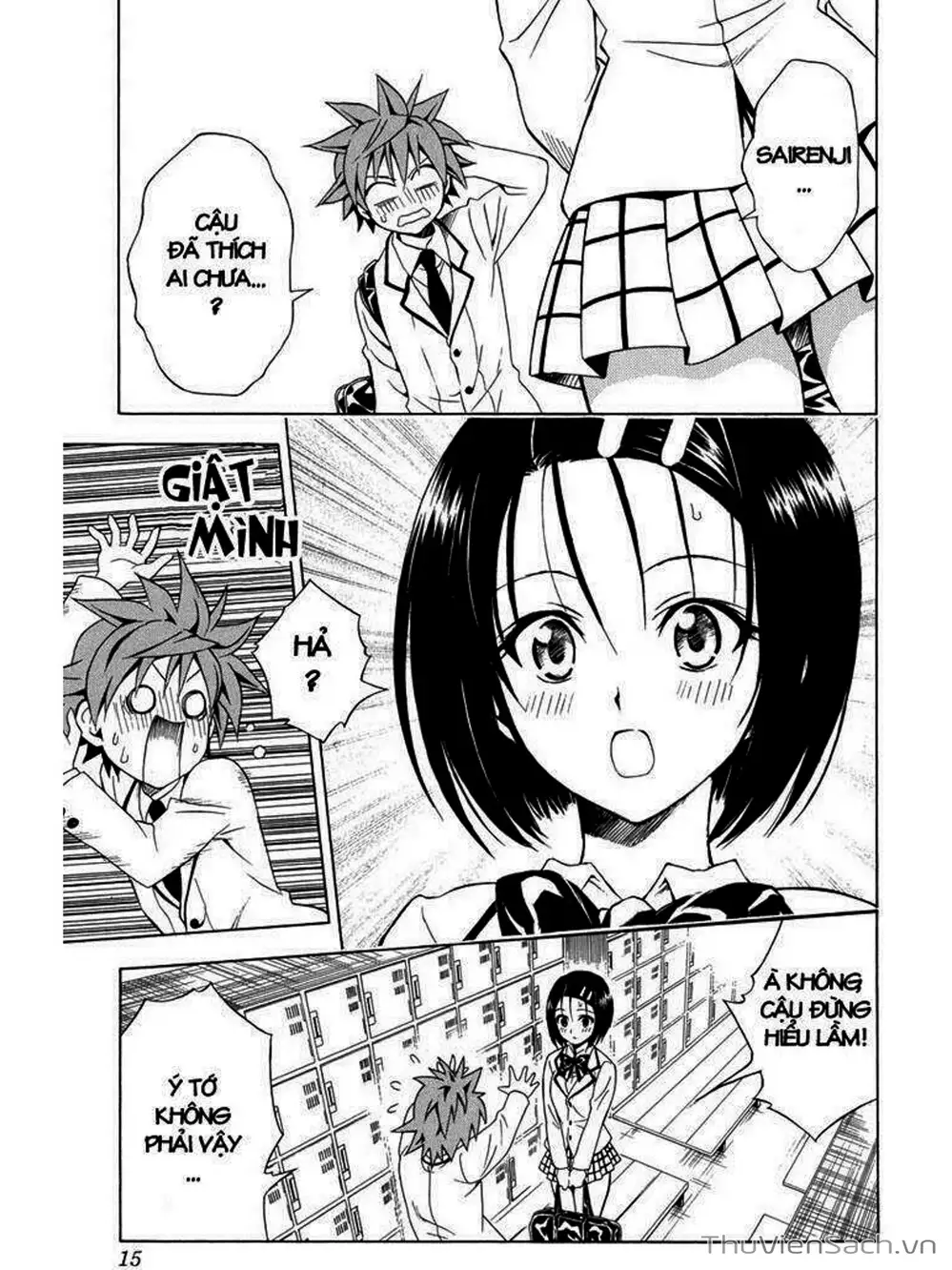 Truyện Tranh Bóng Tối Hoàng Kim - To Love Ru Darkness trang 8